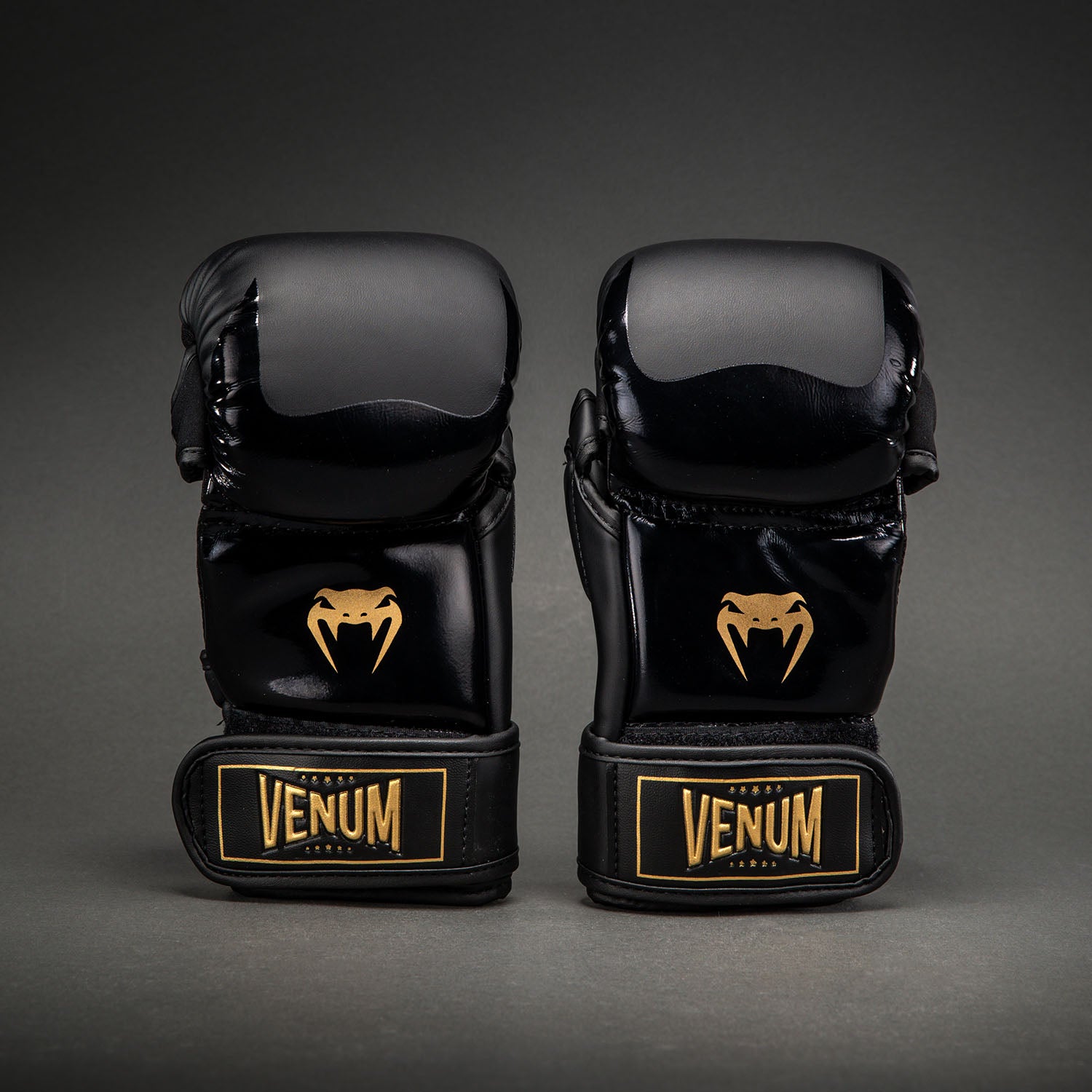 Venum Attack 2.0 Sparring Gloves - Black/Gold - Venum