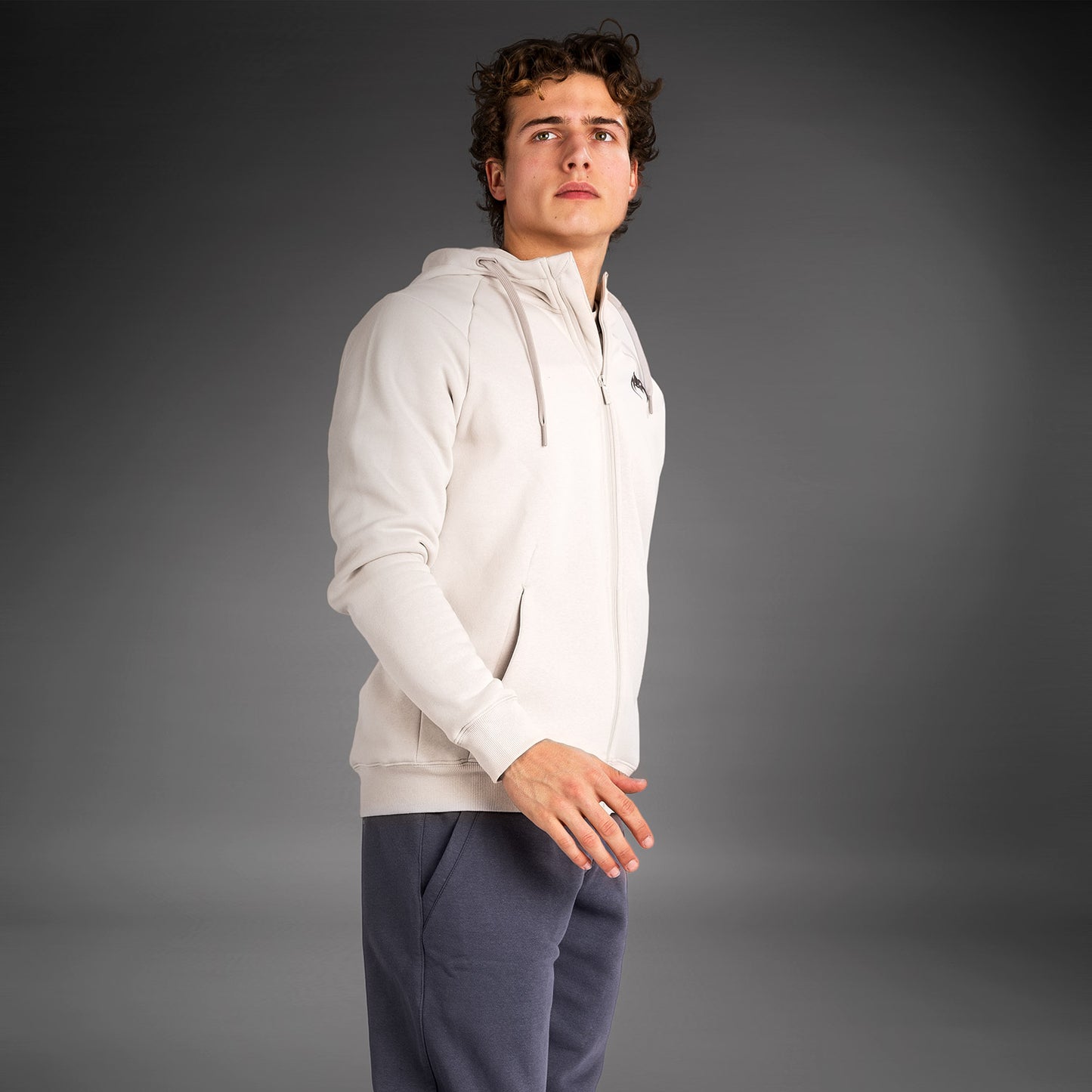 Venum Strikeland  Full Zip Hoodie - Greige