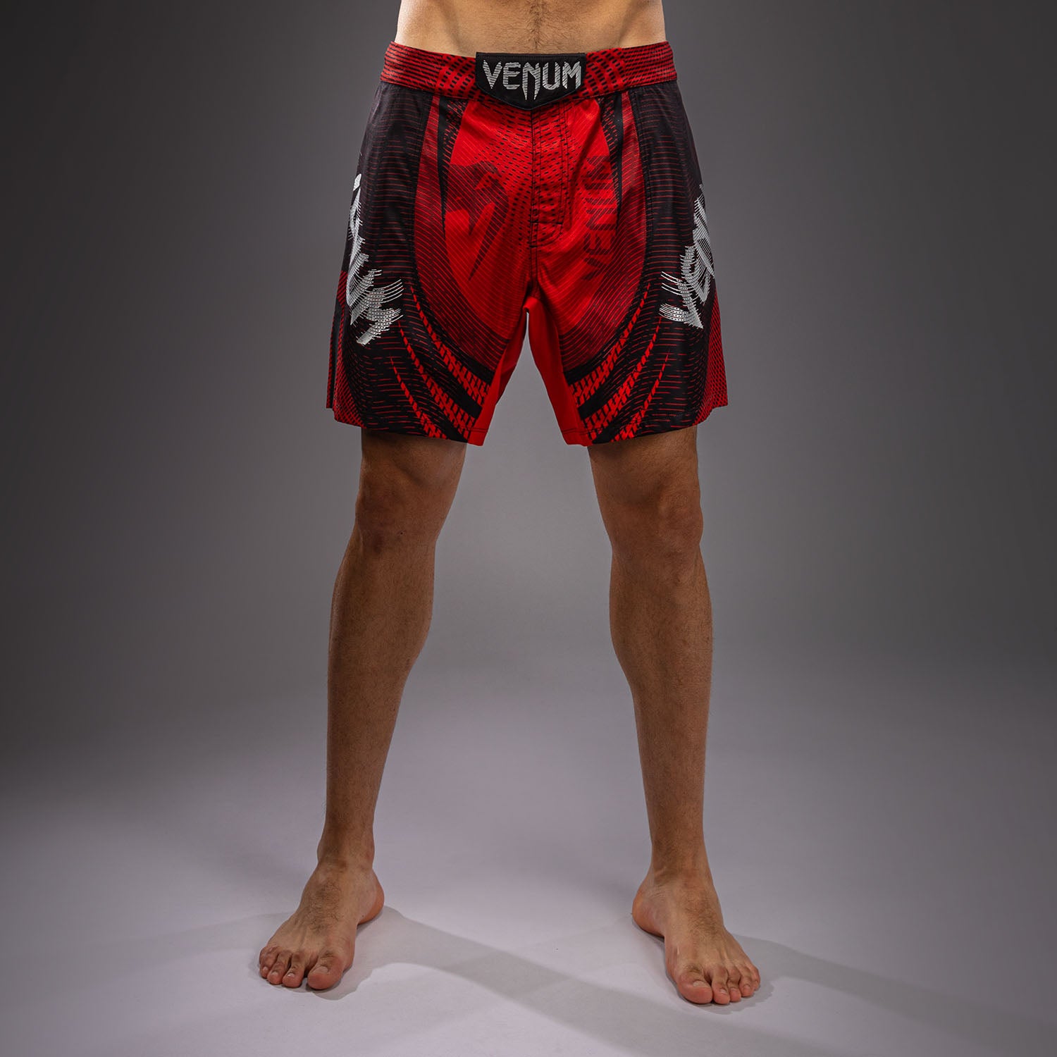 Venum Galactic 3.0 Fight Shorts - Red/Silver  product-type_MMA Shorts Venum