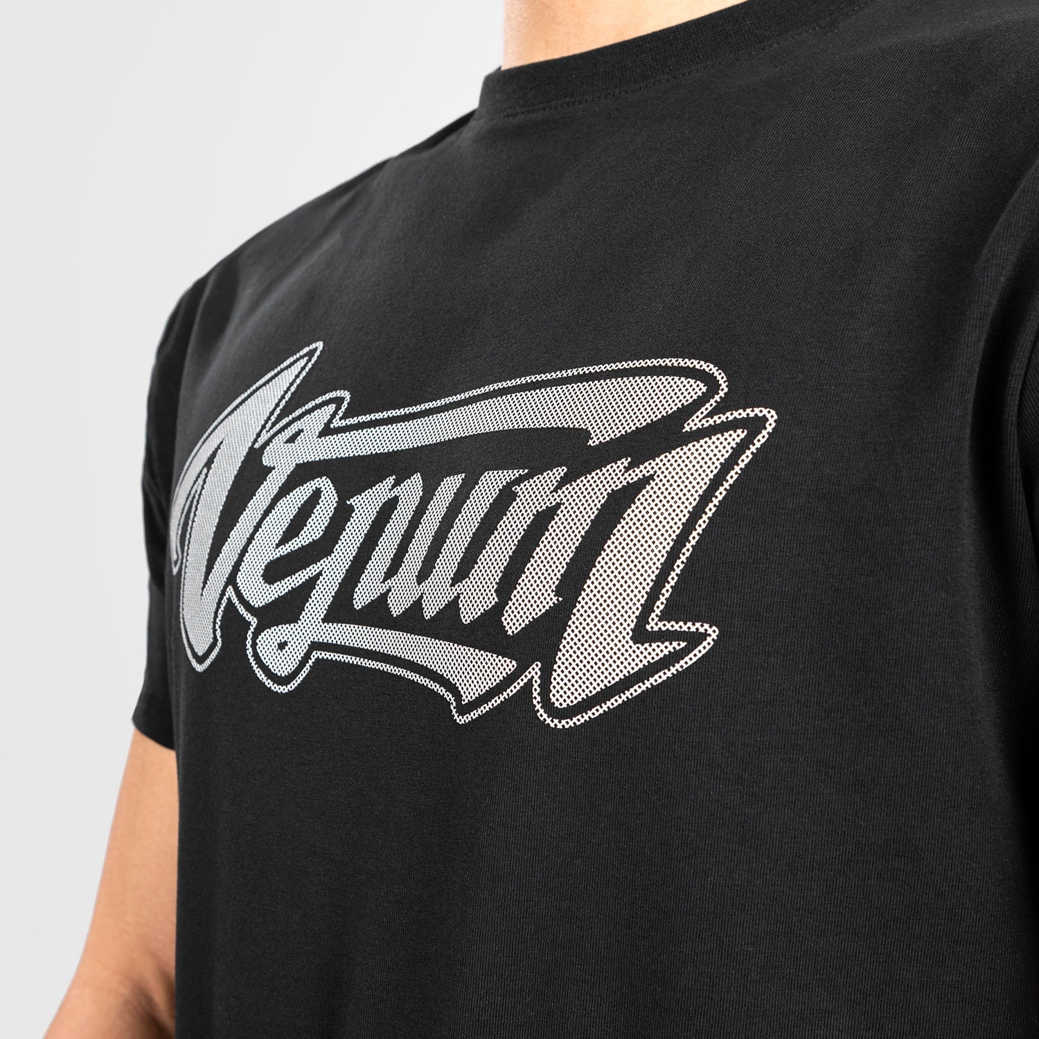 B'z UNITE02 Tシャツ　XL Venum Absolute 2.0 T-shirt - Adjusted Fit - Black/Silver - Venum