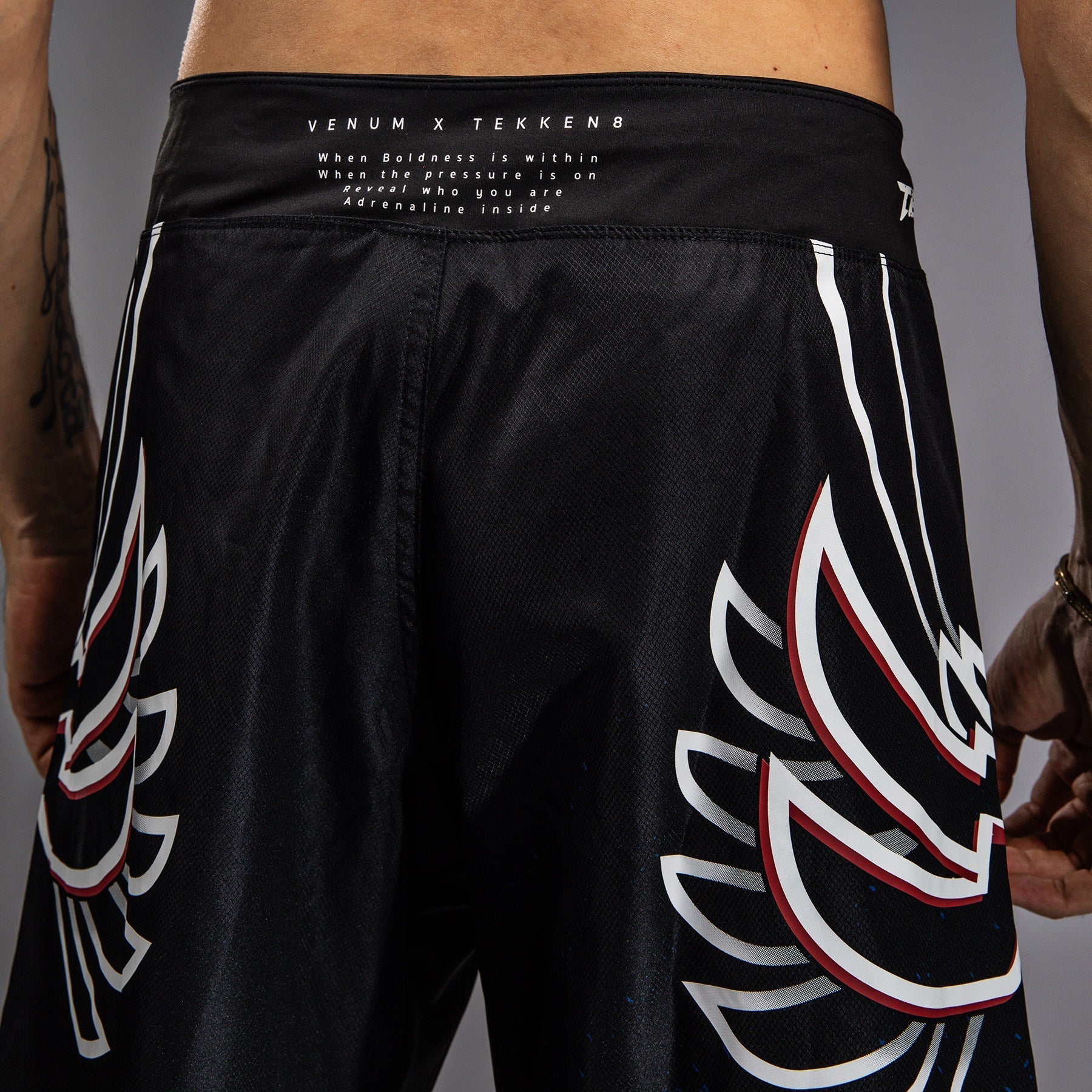 Venum x TEKKEN 8 - Jin Kazama Fight Shorts - Blue/Black