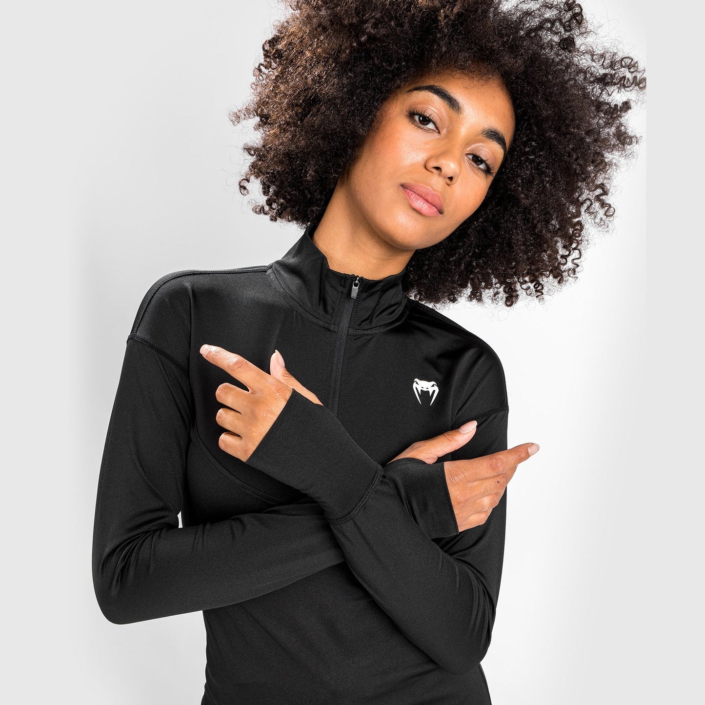 Venum Essential Women's Base Layer Top - Black