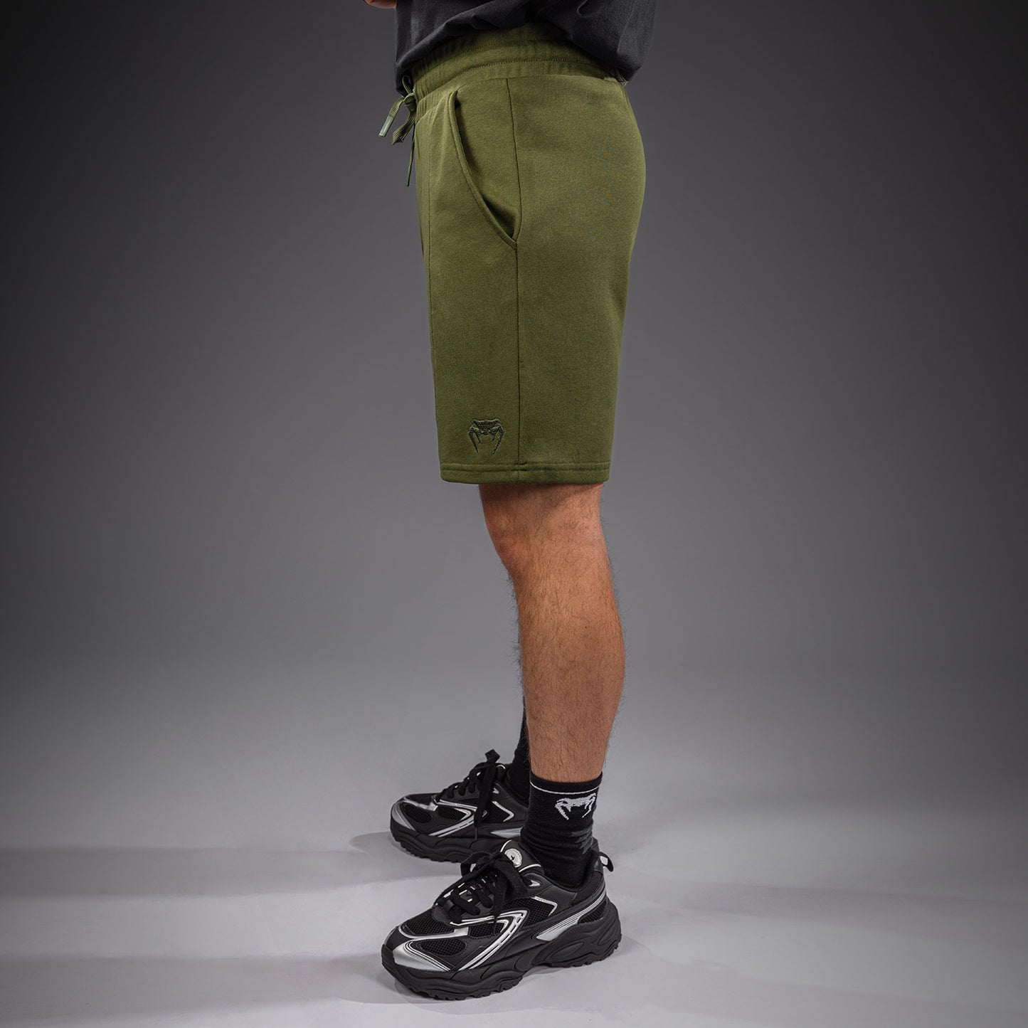 Venum Classic Fleece Cotton Shorts - Khaki  product-type_Cotton Shorts Venum