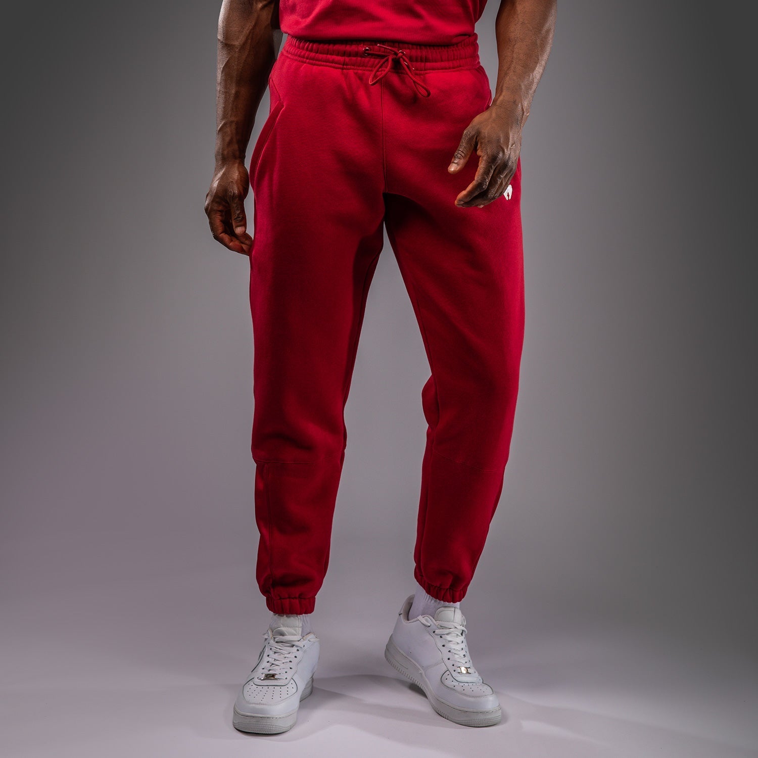 Venum Silent Power Joggers - Cherry Red - Venum Venum Silent Power Joggers - Cherry Red - Venum