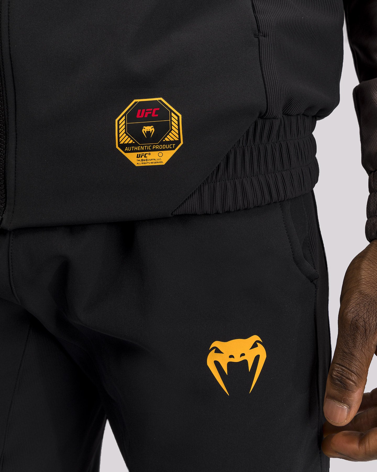 UFC Fusion by Venum Fight Week Men’s Zip Hoodie - Earthen Brown