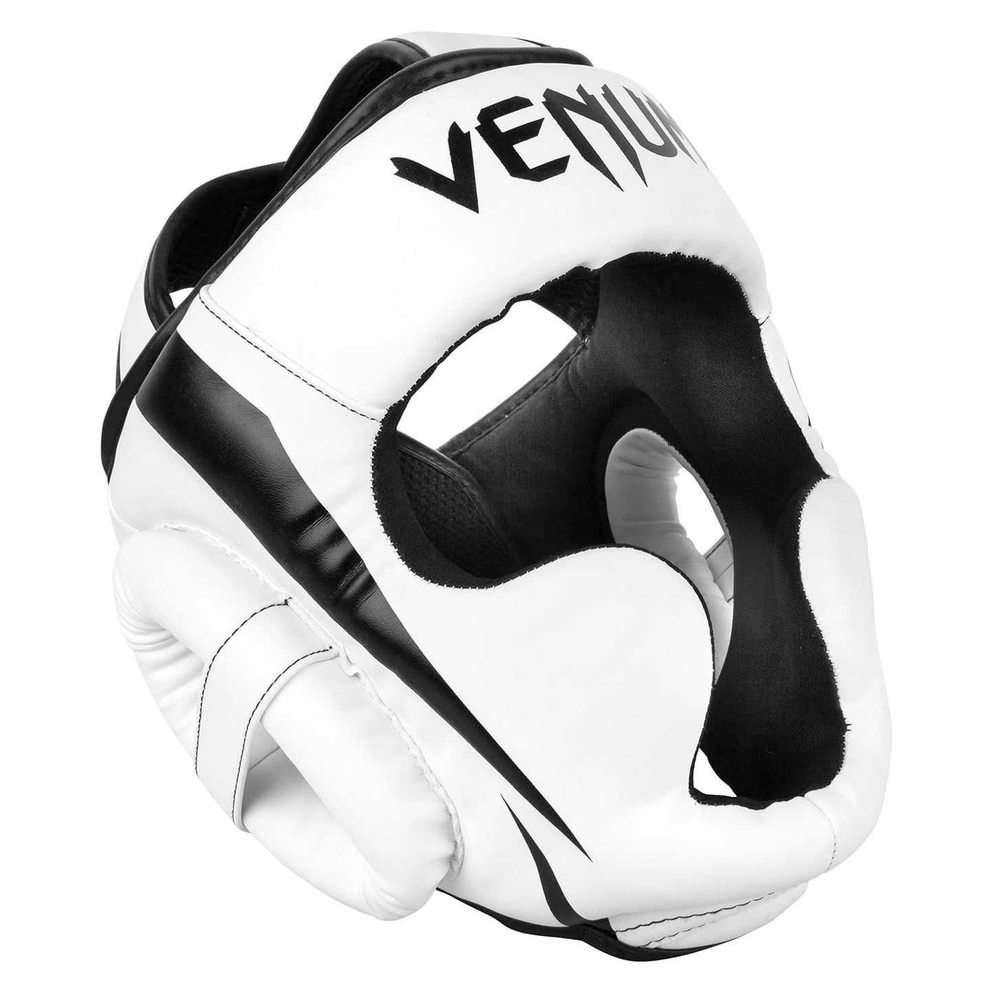 Venum Elite Headgear – White/Black