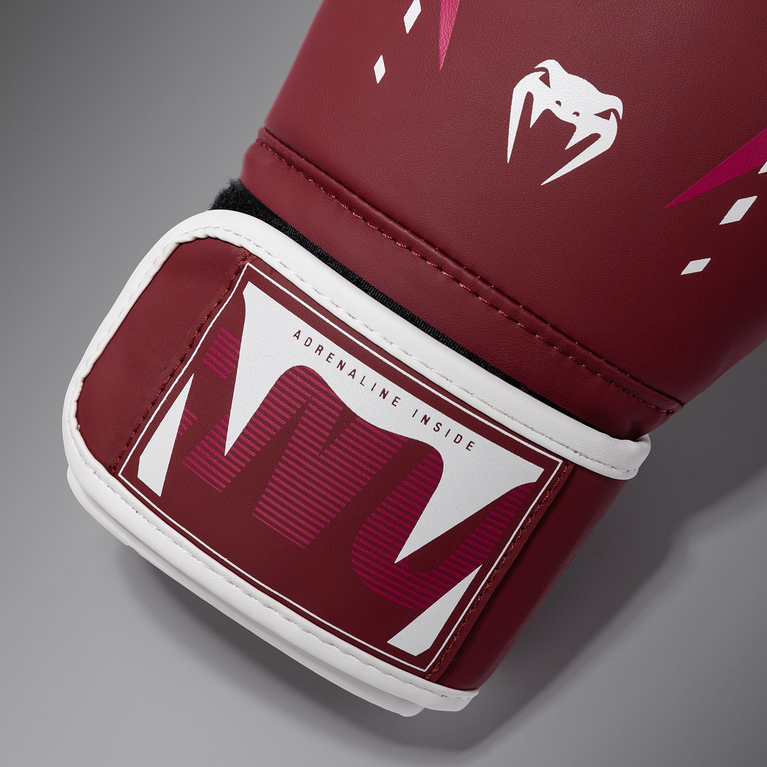 Venum Adrenaline Boxing Gloves – Burgundy/Pink - Venum