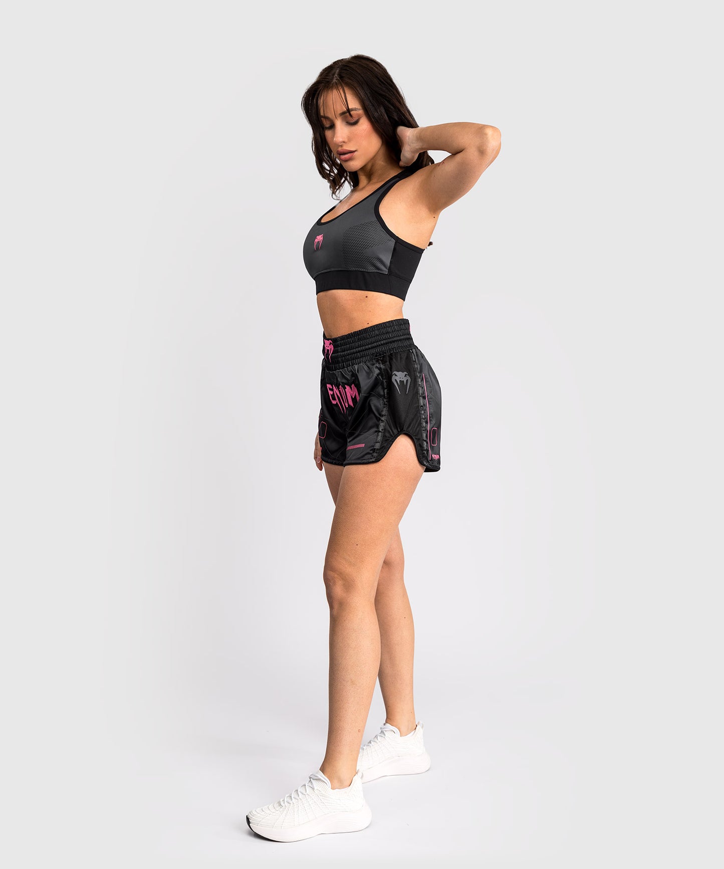 Venum Tactical XT Muay Thai Shorts - Black/Storm Grey