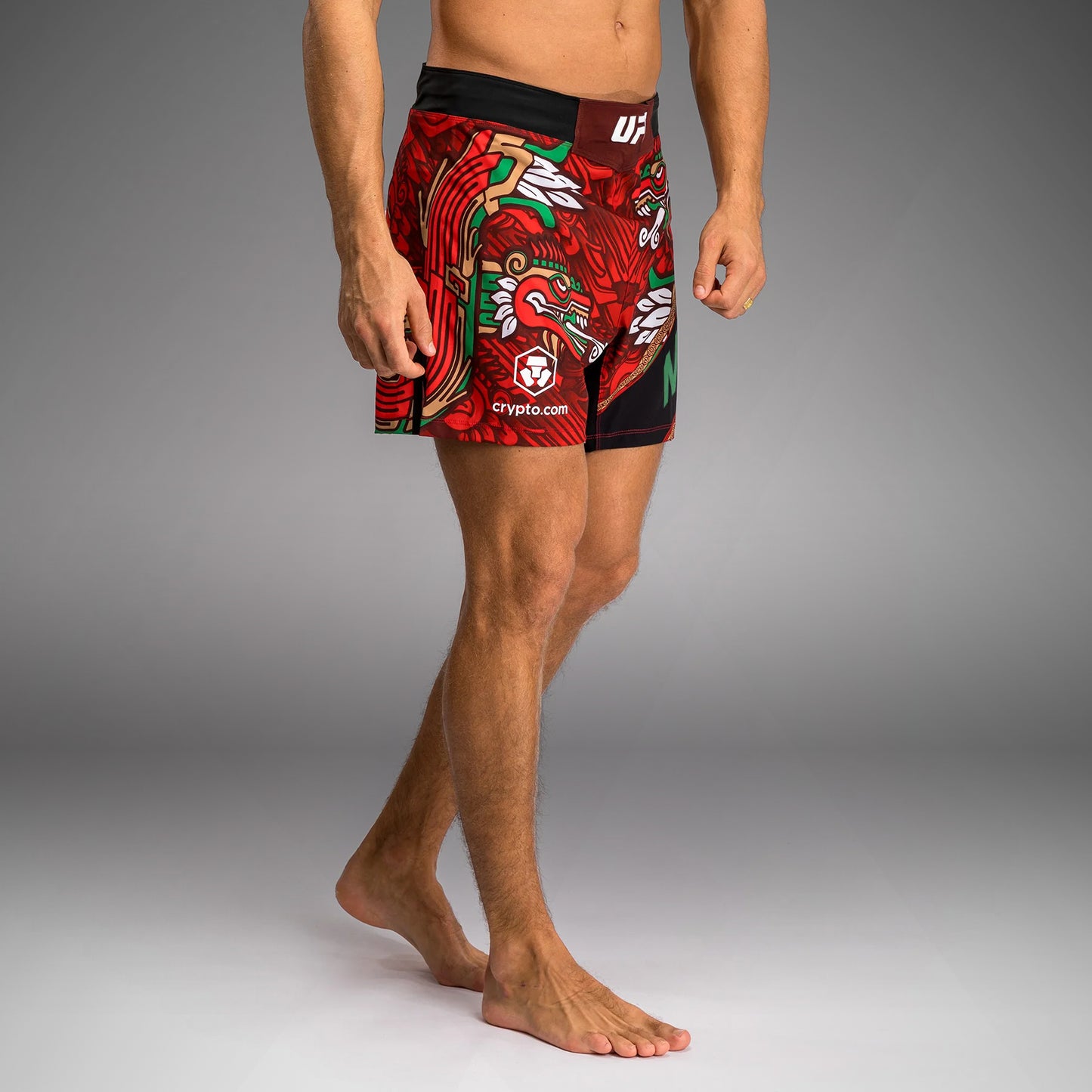 Men’s UFC Unrivaled by Venum Red Brandon Moreno Short Fit Fight Short