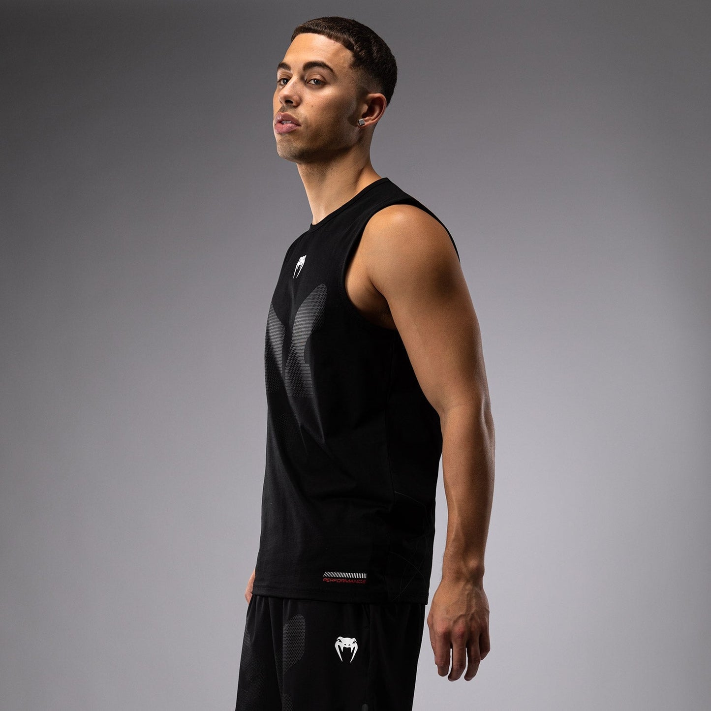 Venum Tactical XT Tank Top - Black/Fire Red