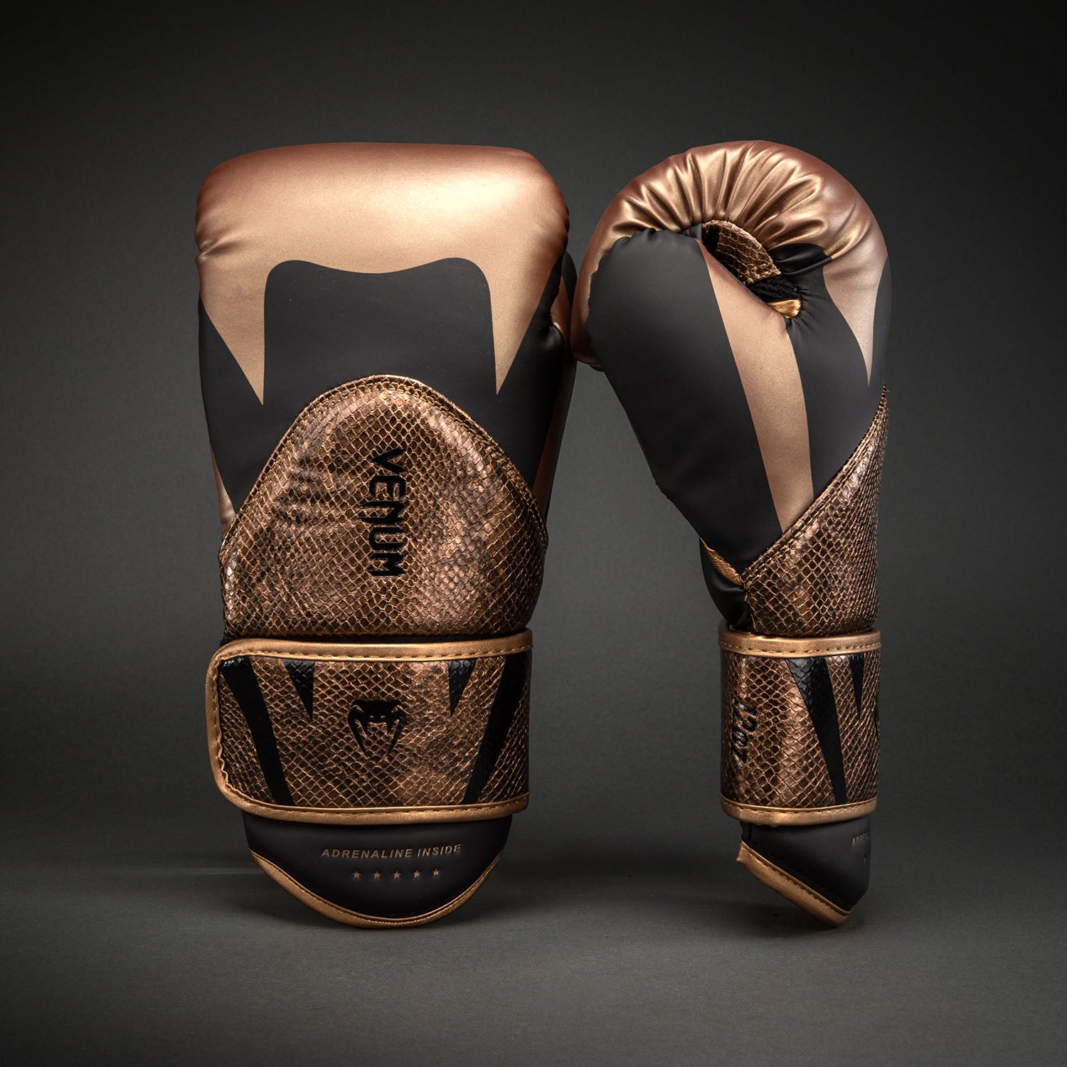 Venum Challenger 4.0 Scales Boxing Gloves - Brown/ Black  product-type_Boxing Gloves Venum