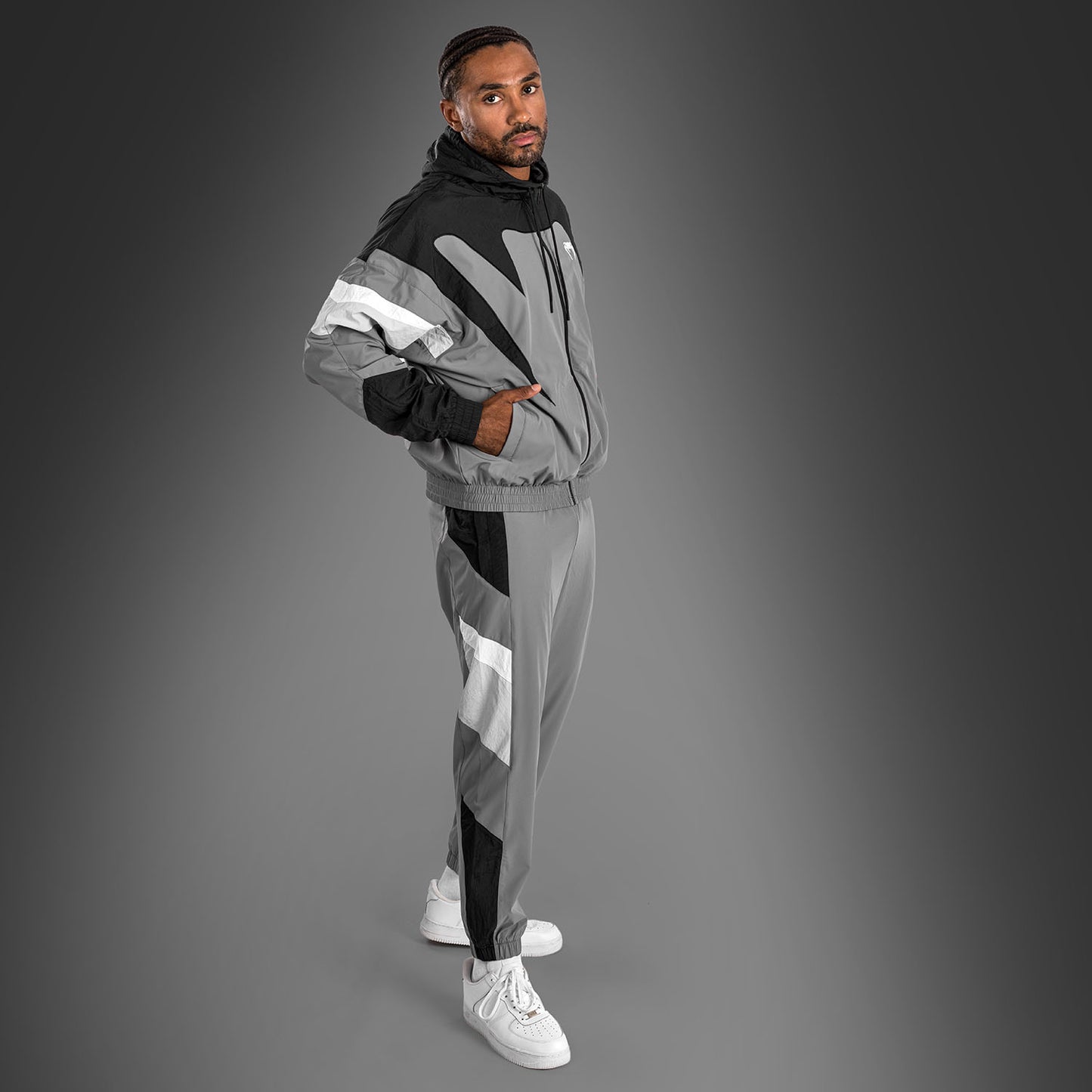 Venum Attack 90 Tracksuit Jacket - Grey