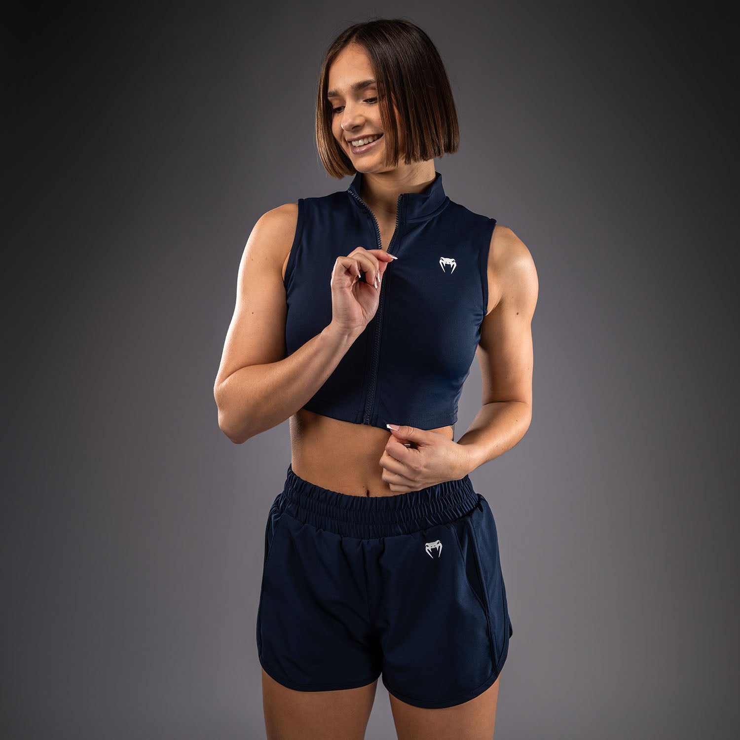 Venum Sculpt Shape Women's Crop Top - Navy Blue - Venum