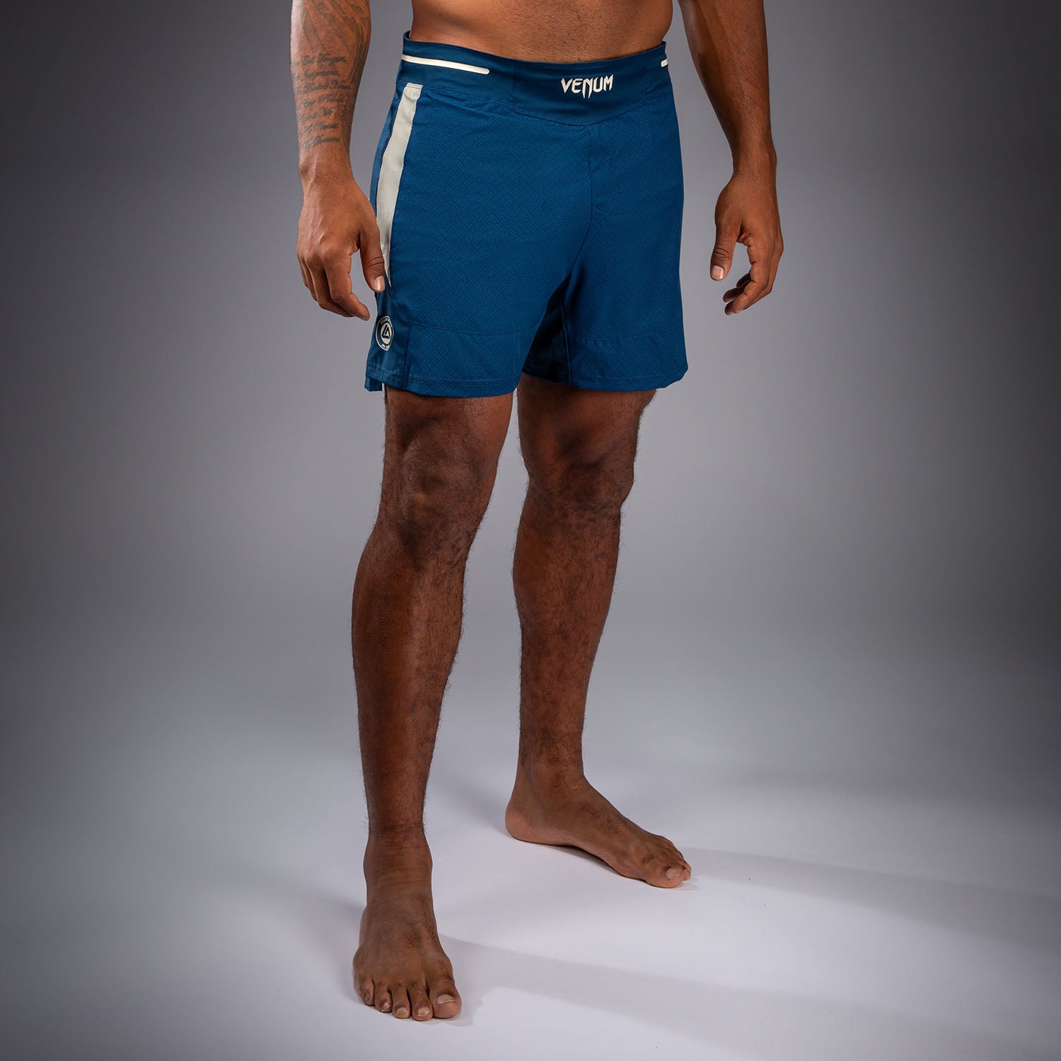 Venum x Roger Gracie Academy Fightshorts - Blue  product-type_MMA Shorts Venum