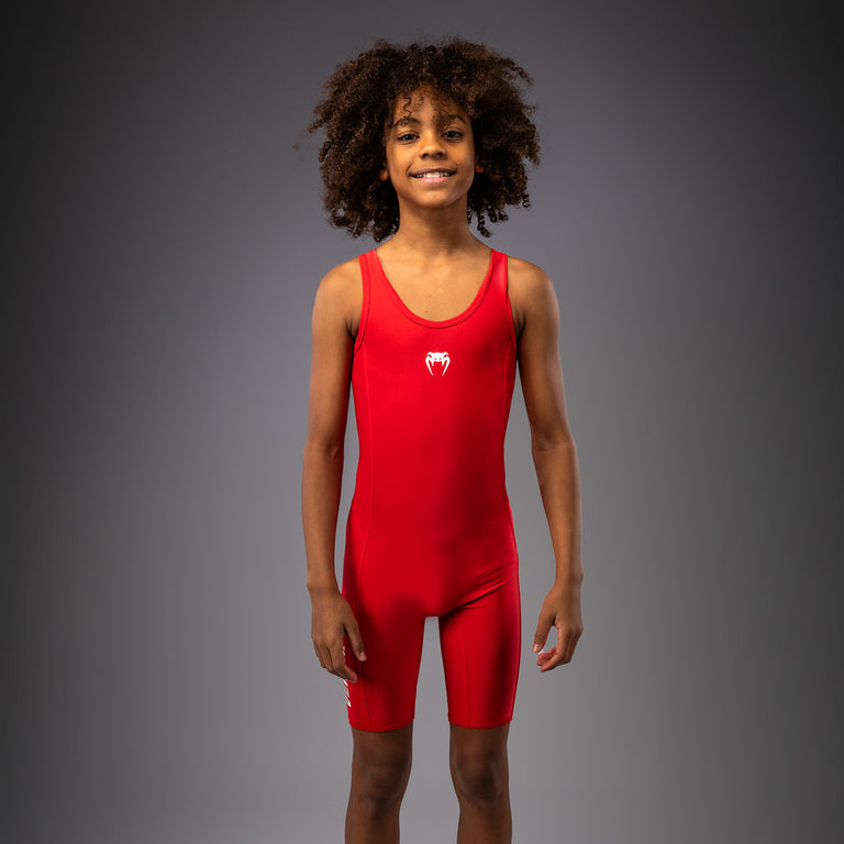 Venum Challenger Youth Wrestling Singlet - Red