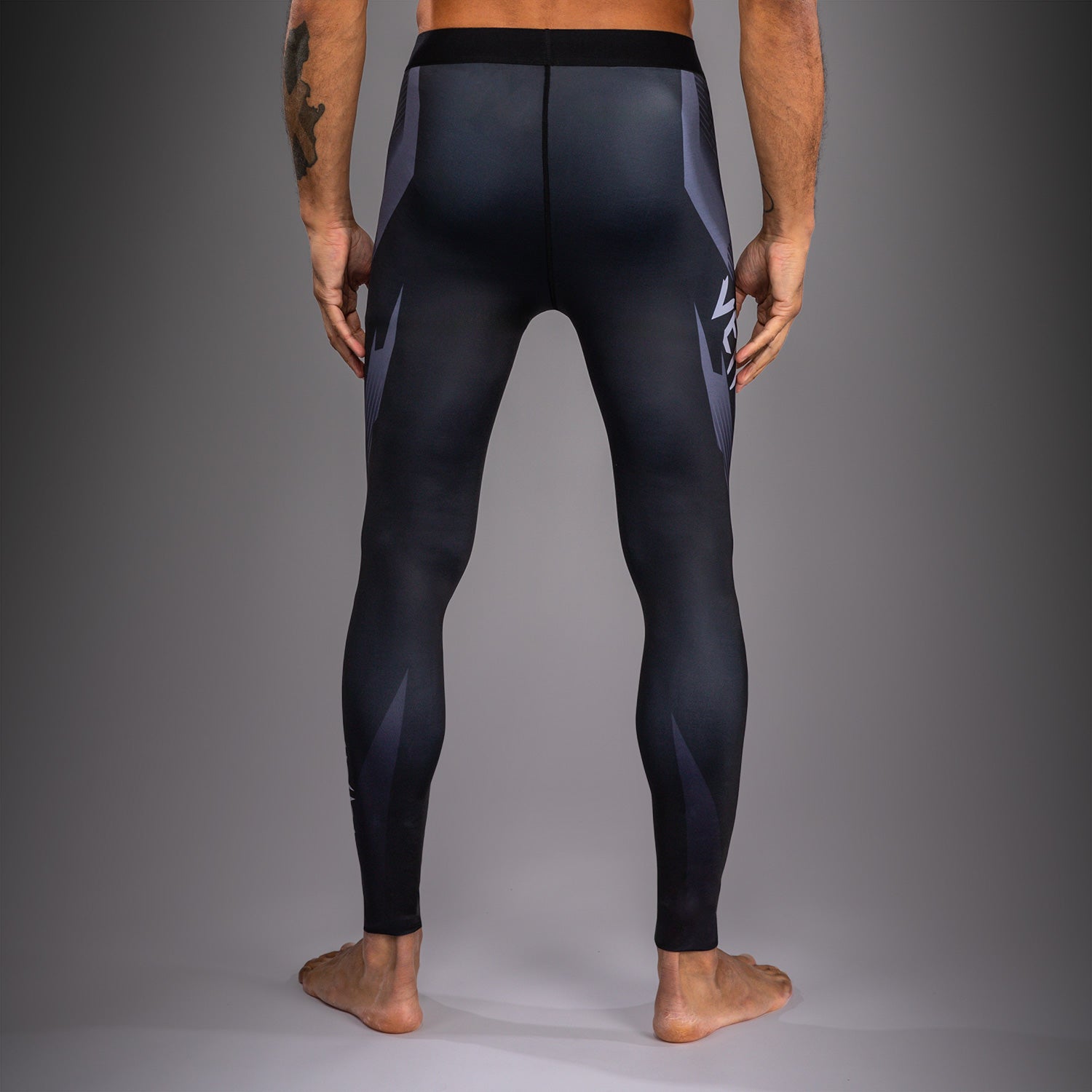 Venum No-Gi 6.0 Spats - Black/Grey  product-type_Compression Pants Venum