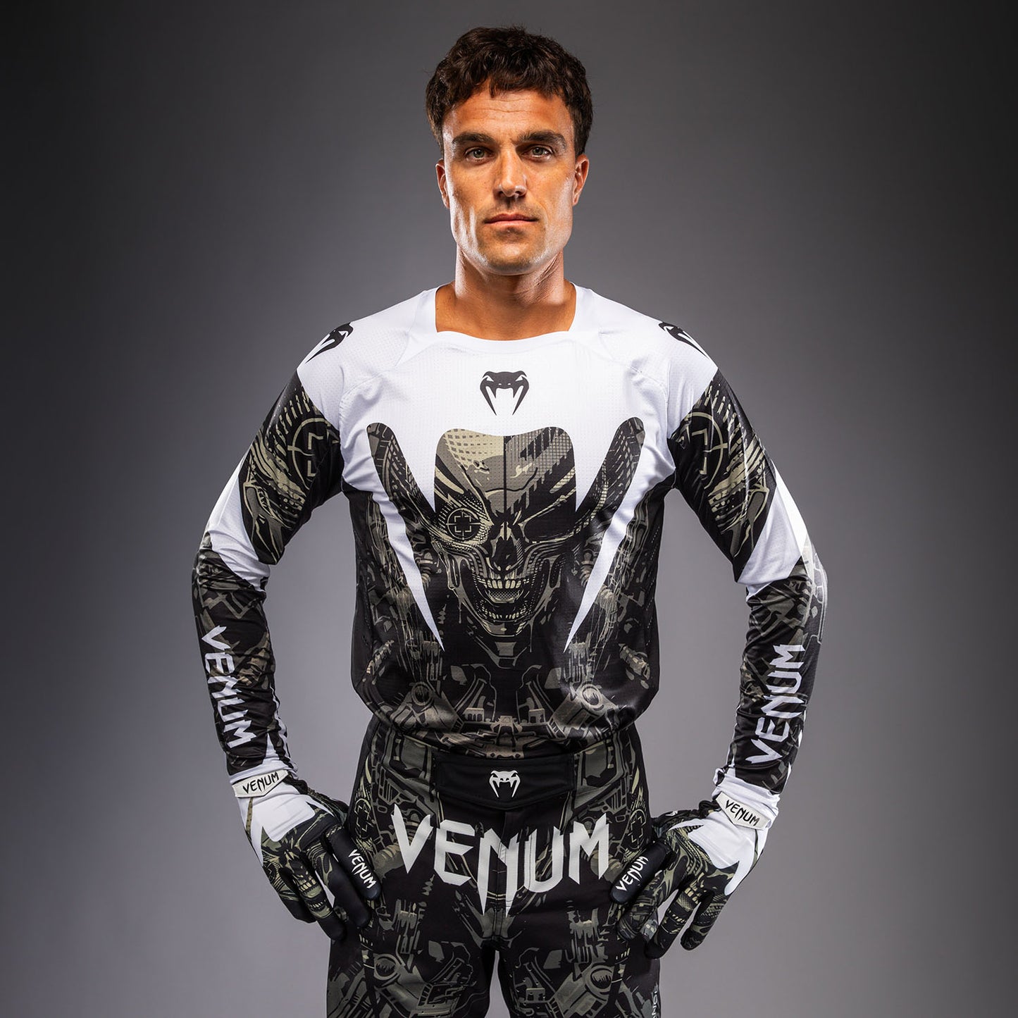 Venum MX Elite Jersey - Black/Sand