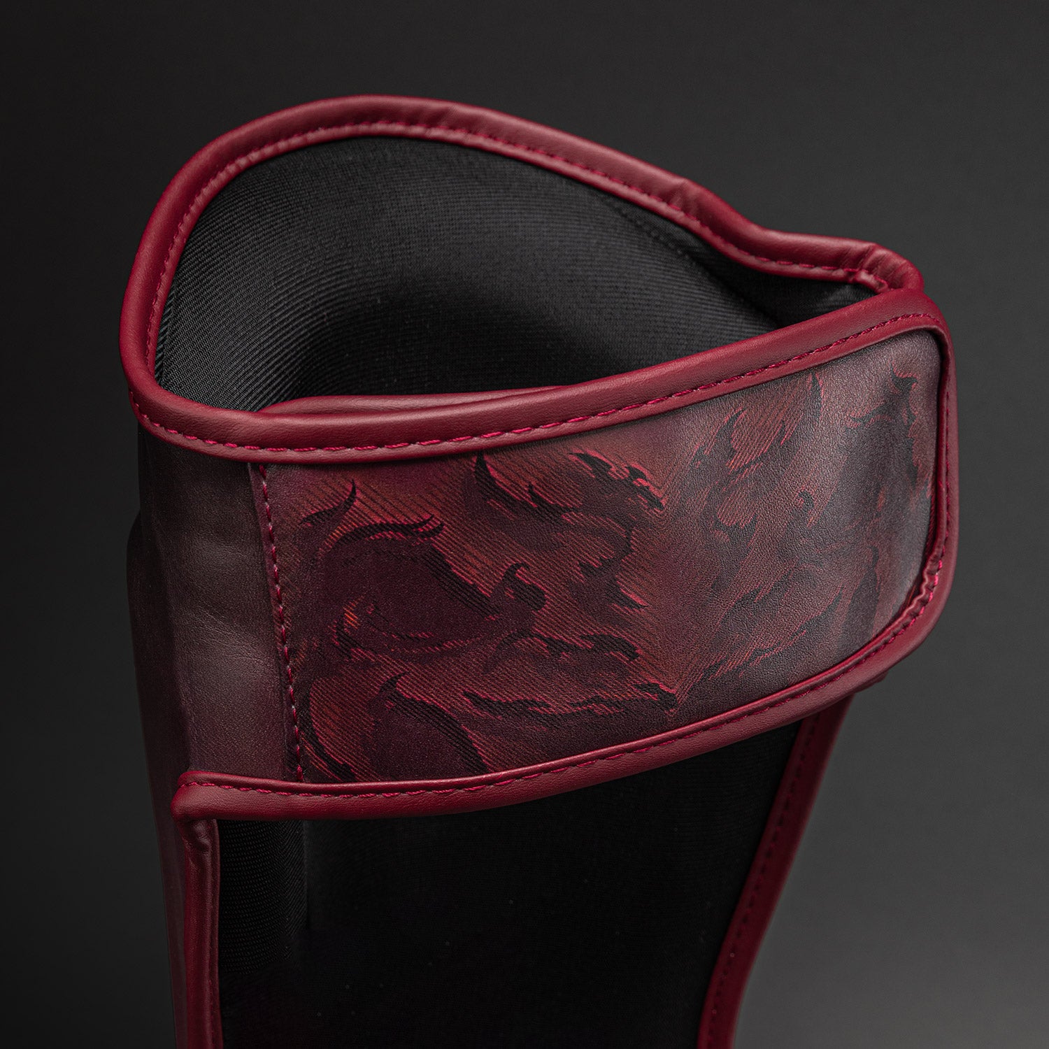 Venum Spectre Shin Guards - Black/Red - Venum product-type_Shin guards