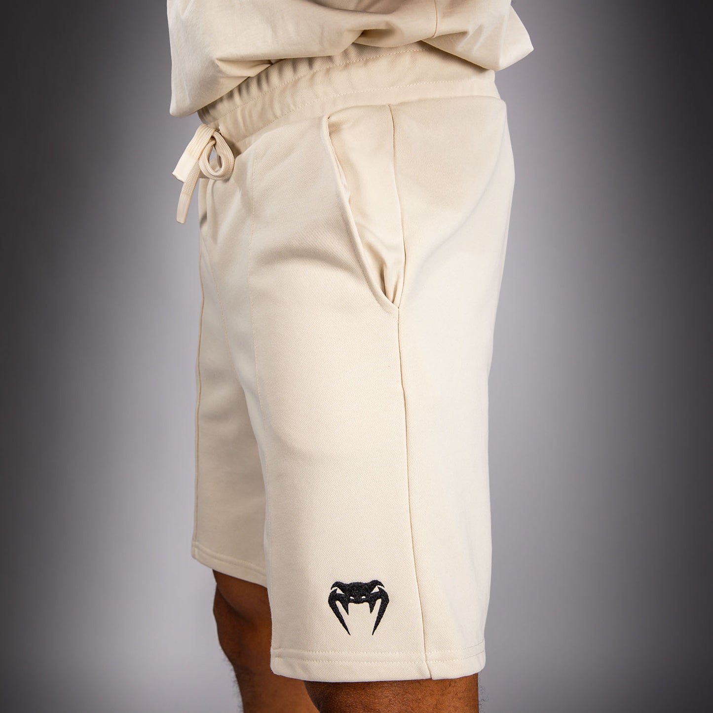 Venum Contender Fleece Cotton Shorts - Off-White  product-type_Cotton Shorts Venum