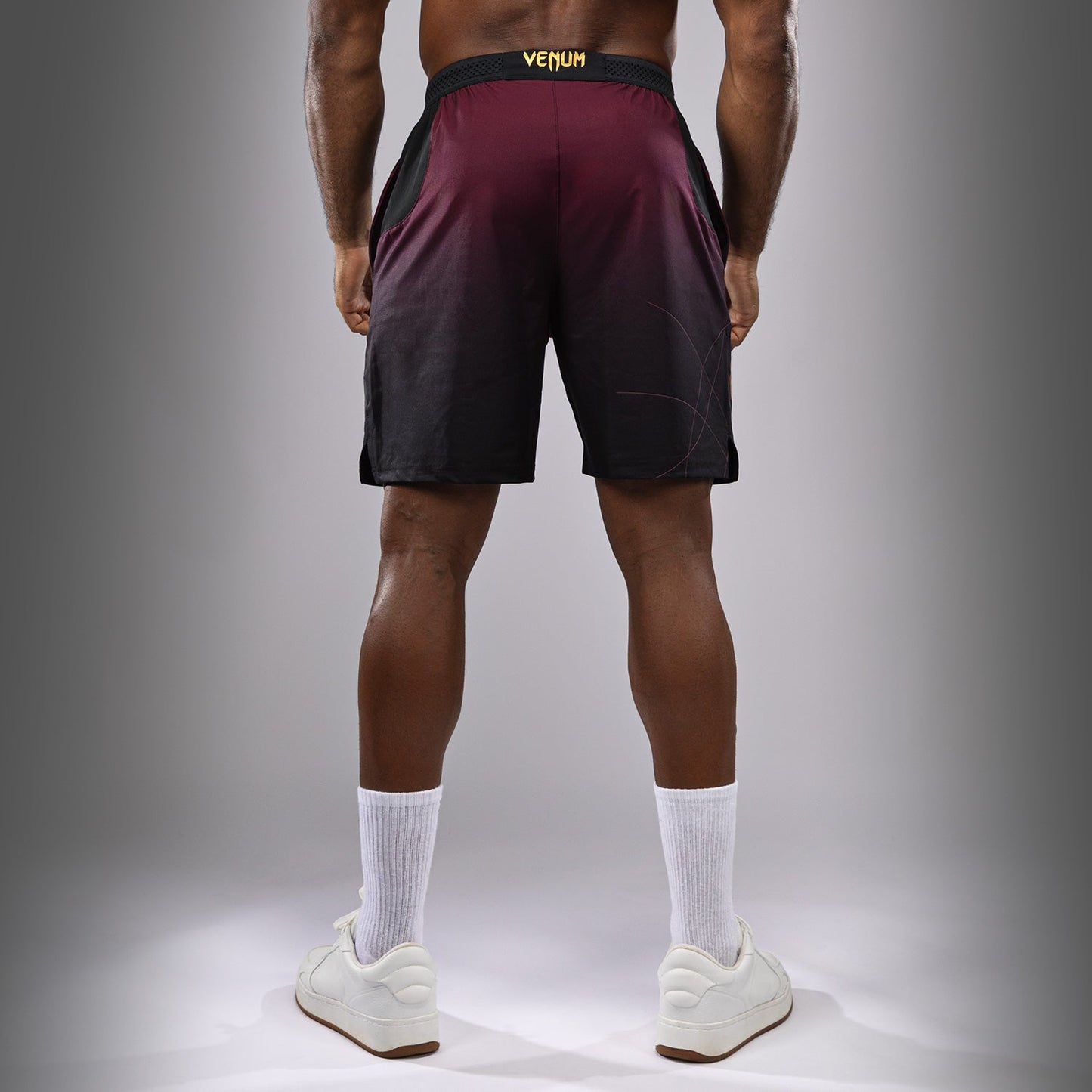 Venum Tactical XT Training Shorts - Black/Burgundy/Gold