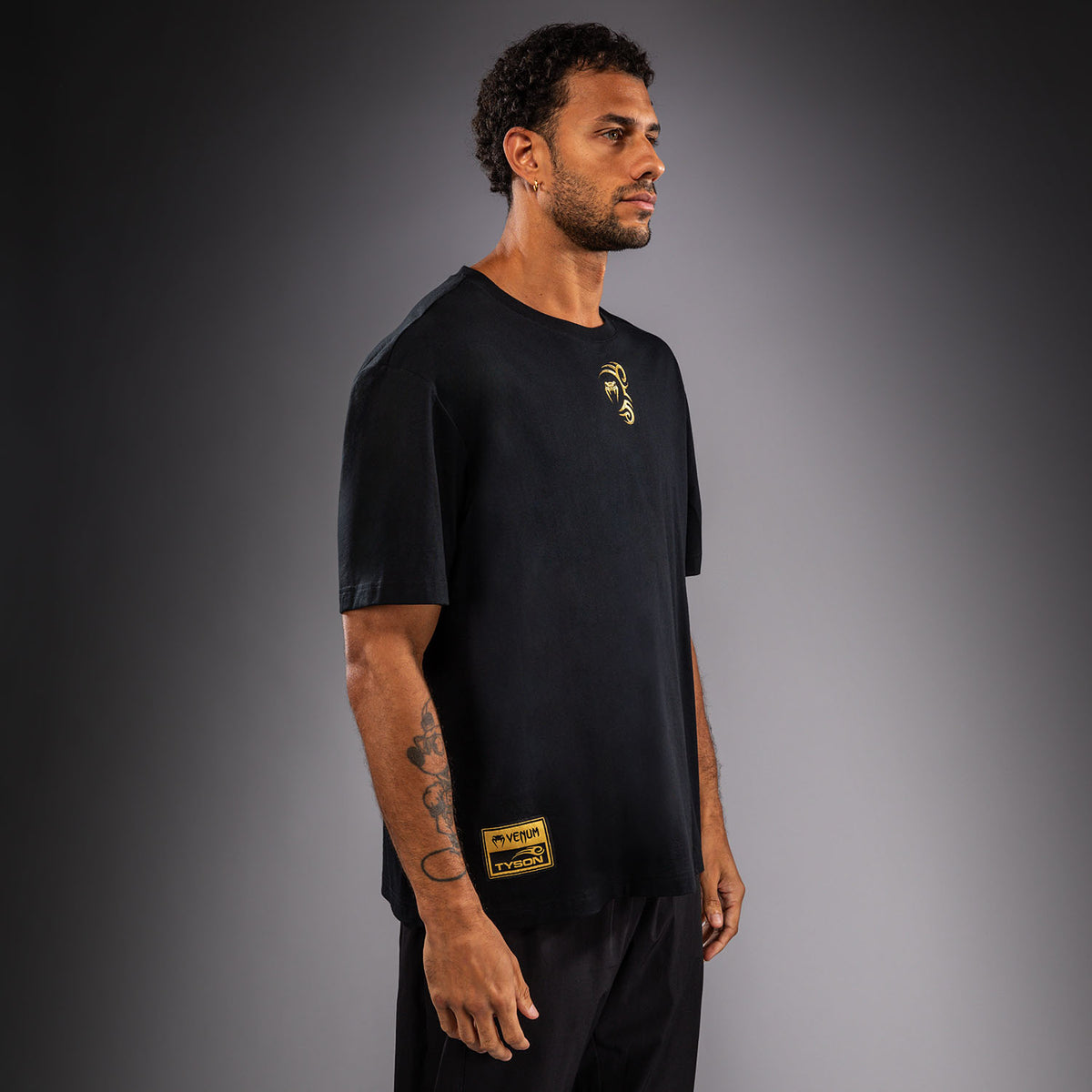Venum x Mike Tyson Tiger T-Shirt - Black/Gold  product-type_T-Shirts Venum