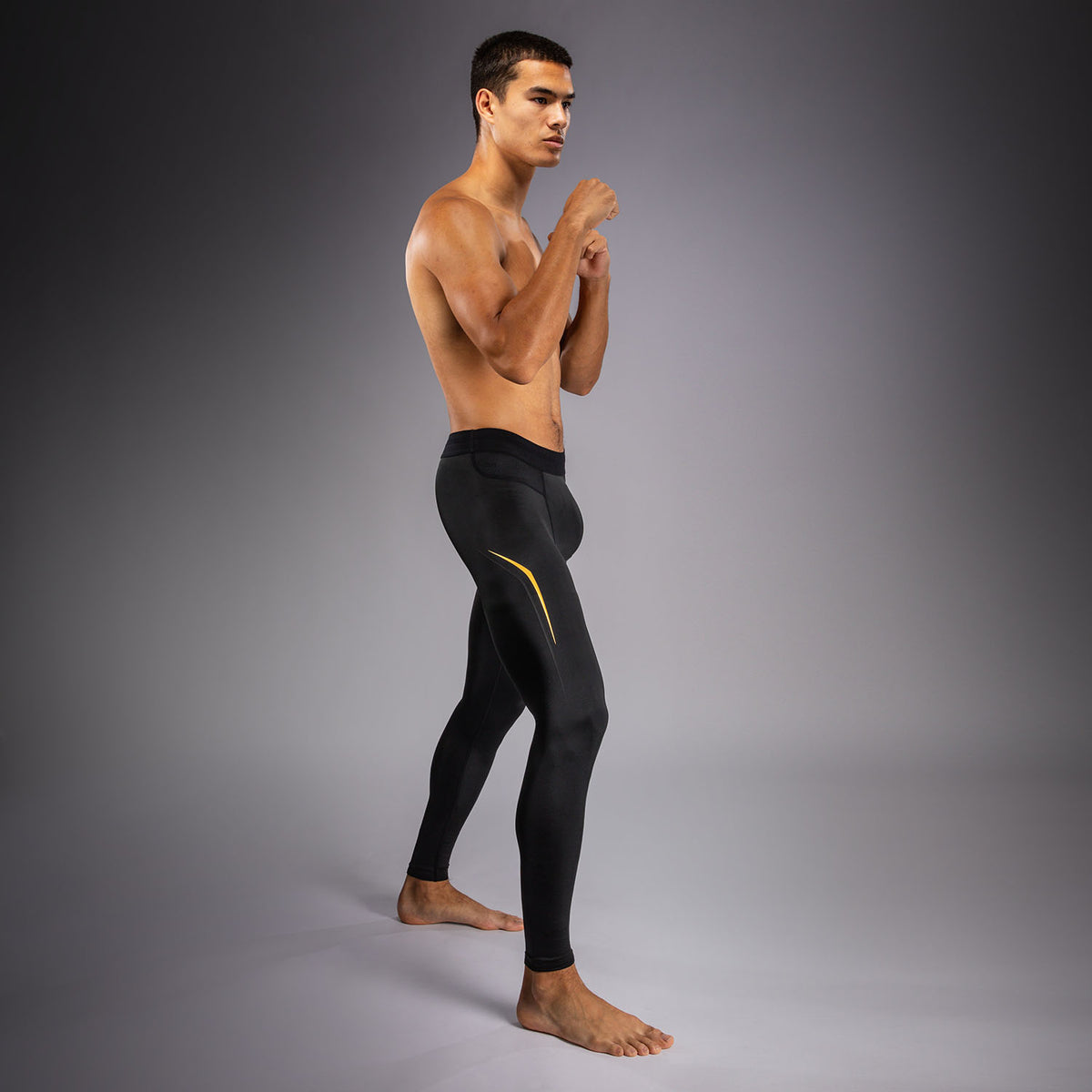 Venum G-Core Spats - Black/Gold  product-type_Compression Pants Venum