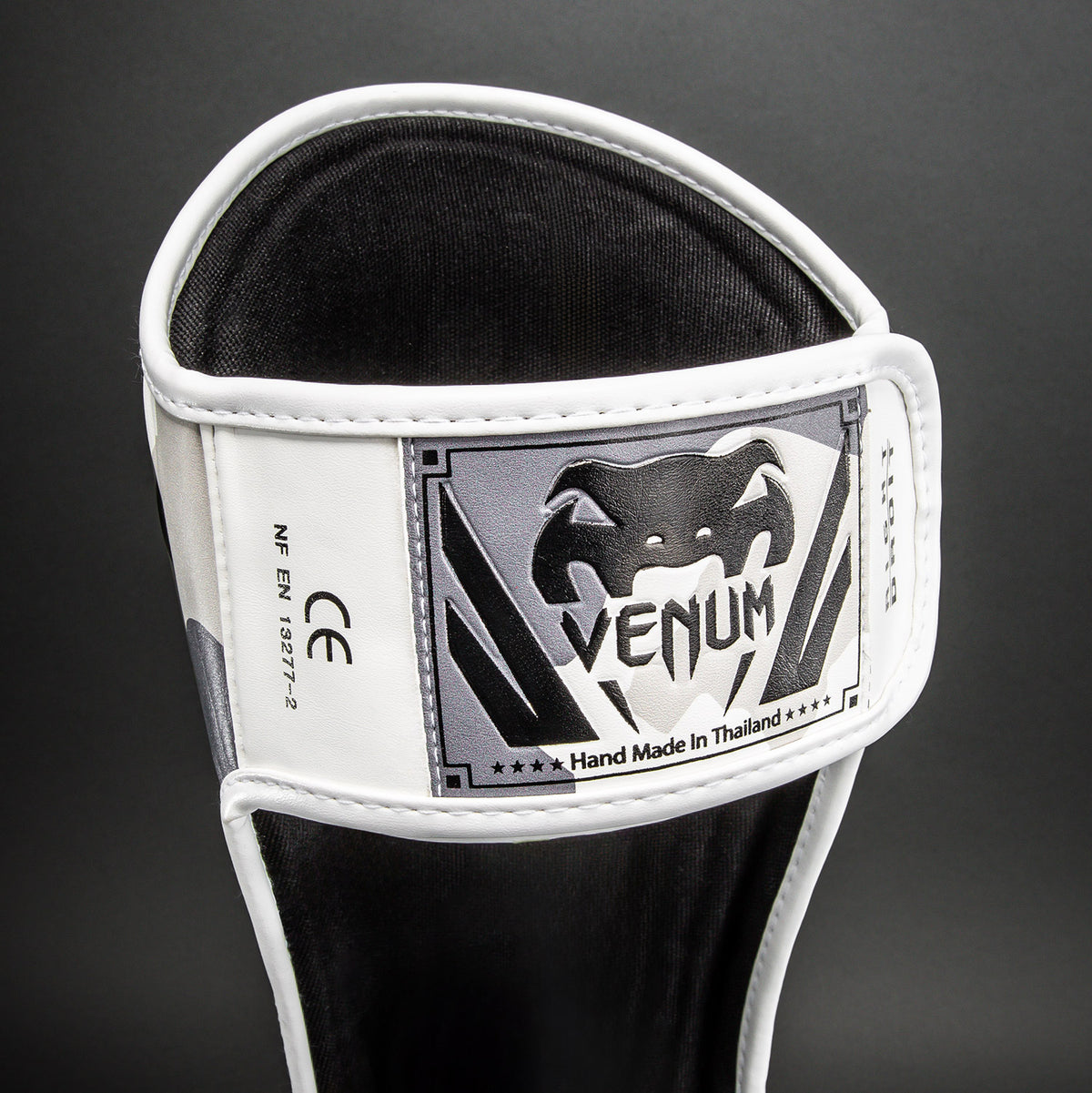 Venum Elite Camo Shin Guards - White/Light Grey