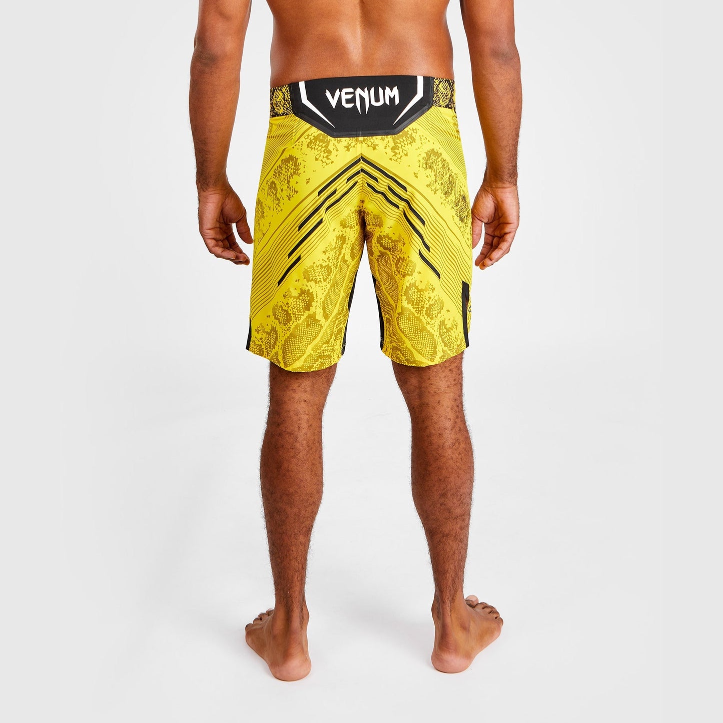 UFC Adrenaline by Venum Personalized Authentic Fight Night Men's Fight Short - Long Fit - Yellow