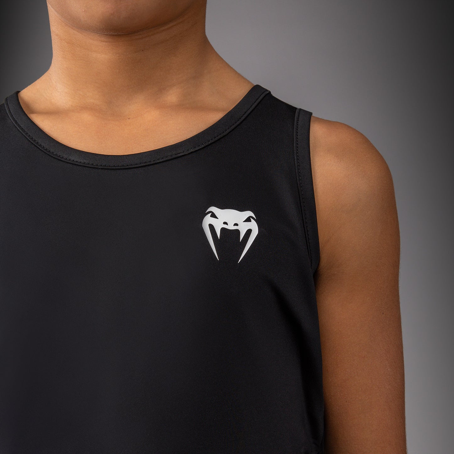 Venum Contender Youth Tank Top - Black/White