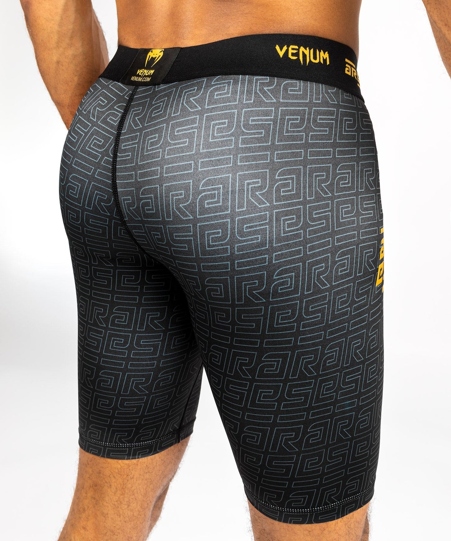 Venum x Ares Men’s Vale Tudo Shorts - Black/Gold