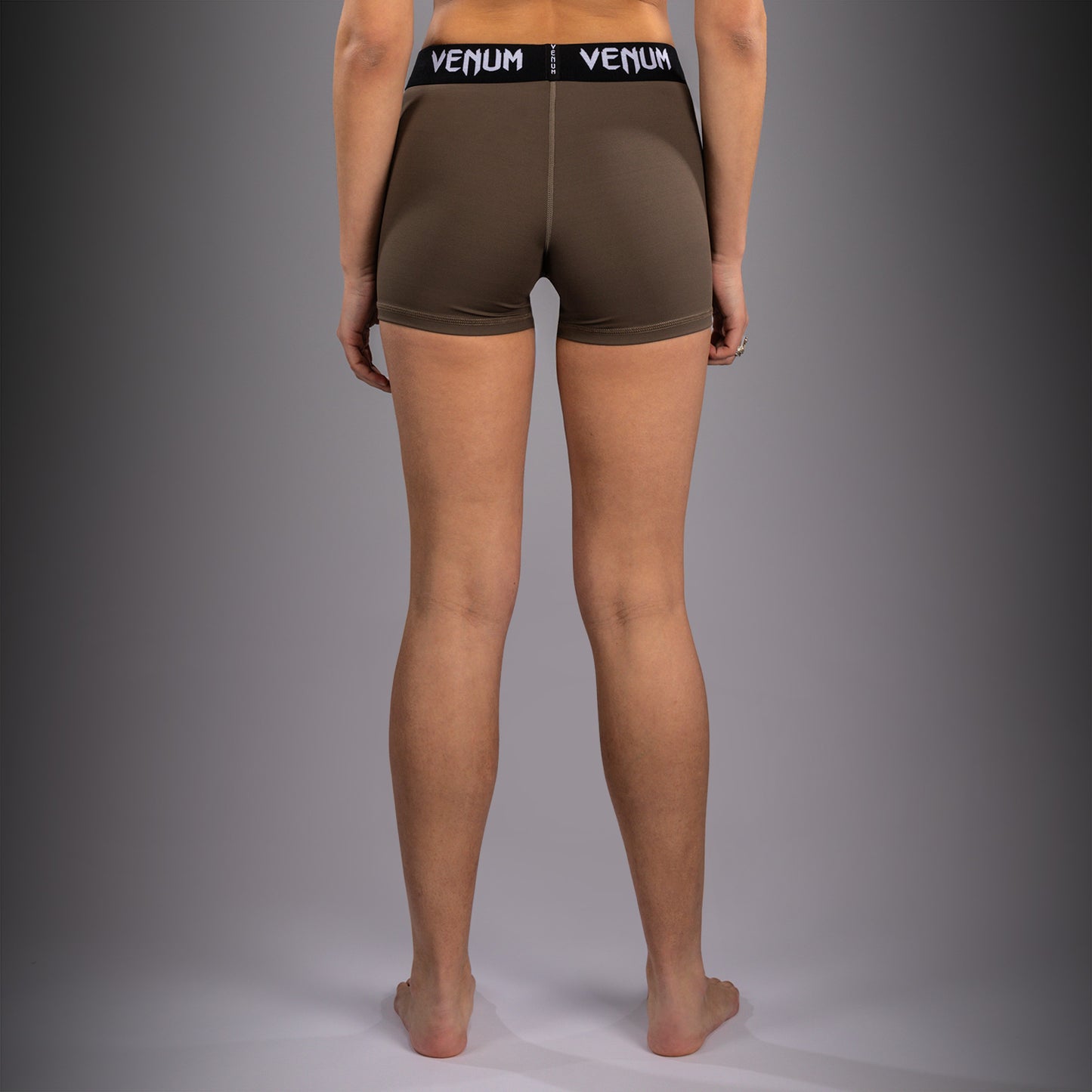 Venum UFC Unity by Venum Authentic Fight Week Women's Performance Vale Tudo Short - Brown  product-type_Compression shorts Venum