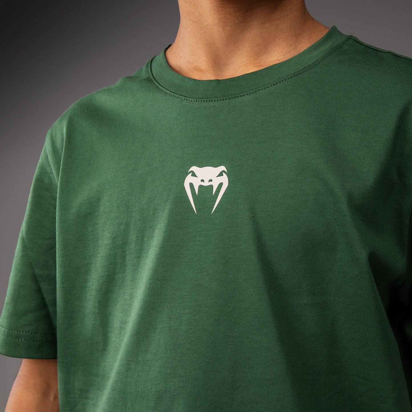 Venum Contender T-Shirt for Kids – Forest Green/ Off White  product-type_T-Shirts Venum