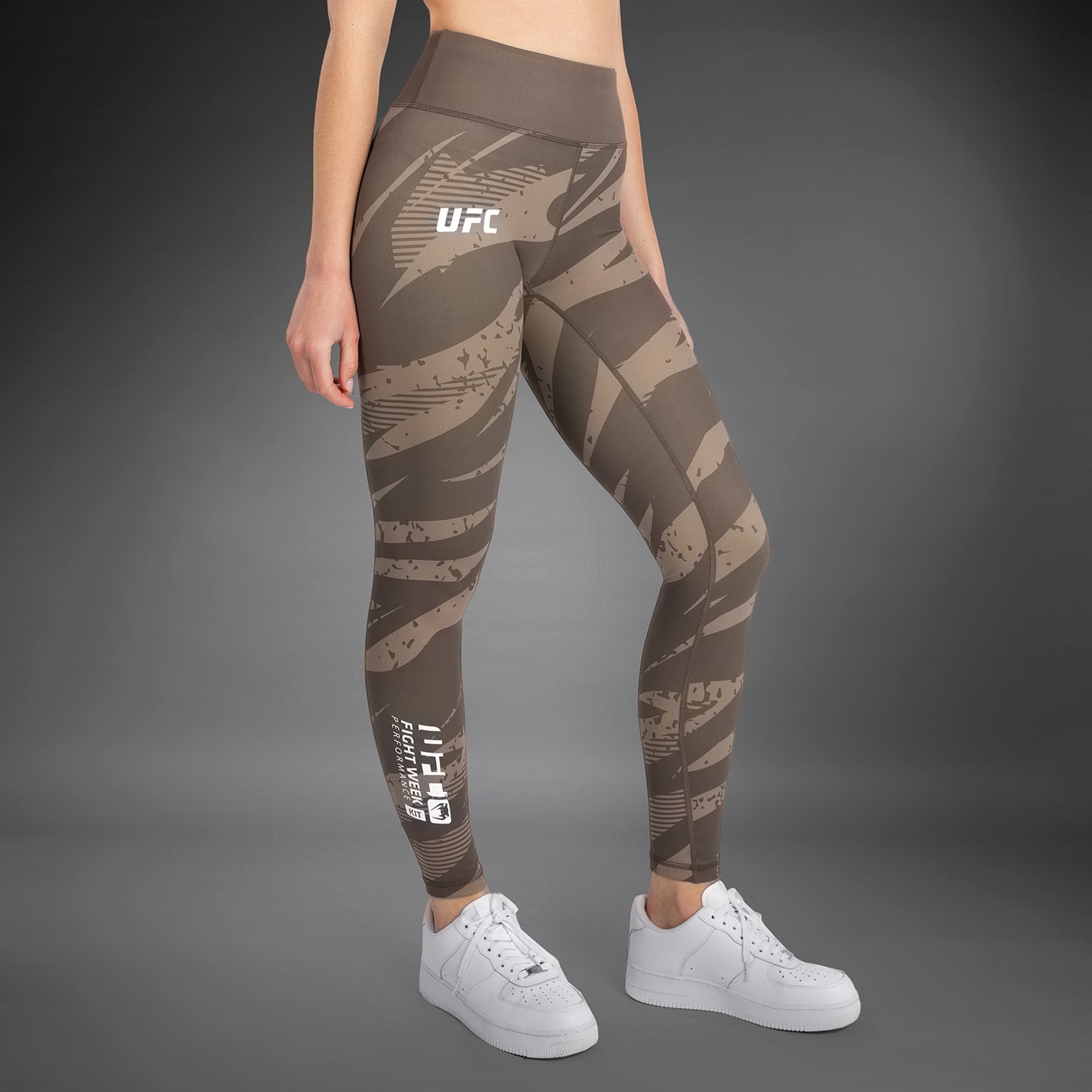 UFC Adrenaline by Venum Fight Week Women’s Performance Tight - Desert Camo