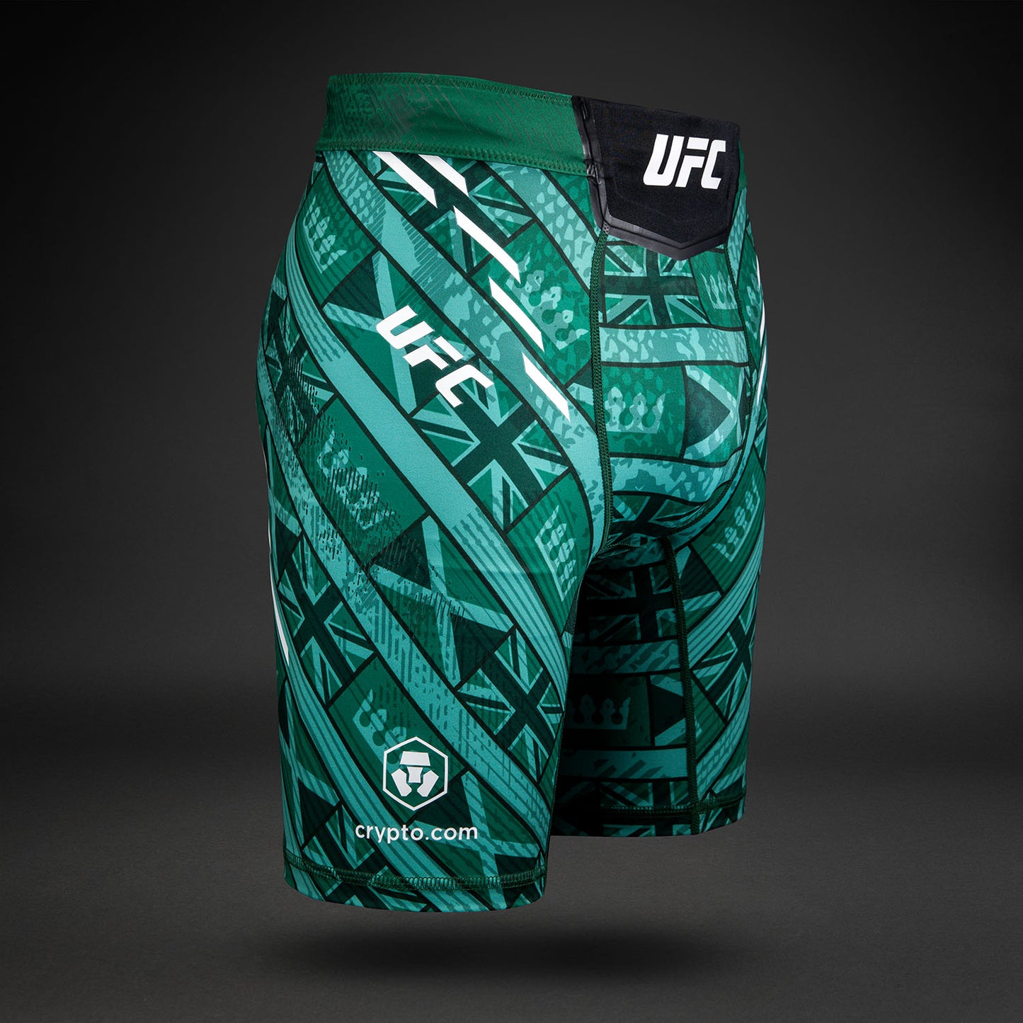 Men's UFC Unrivaled by Venum Green Leon Edwards Vale Tudo Short