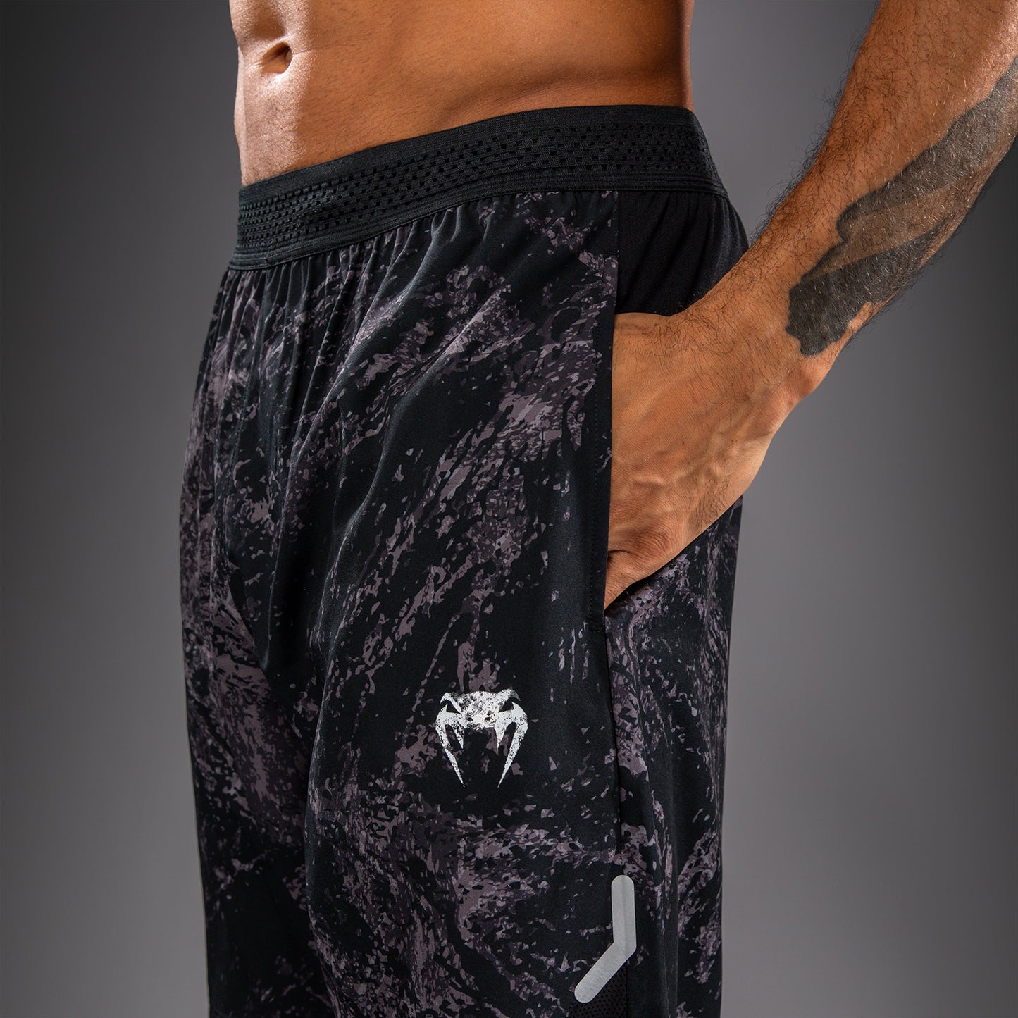 Venum Rage & Workout Training Shorts - Black/Grey  product-type_Training shorts Venum