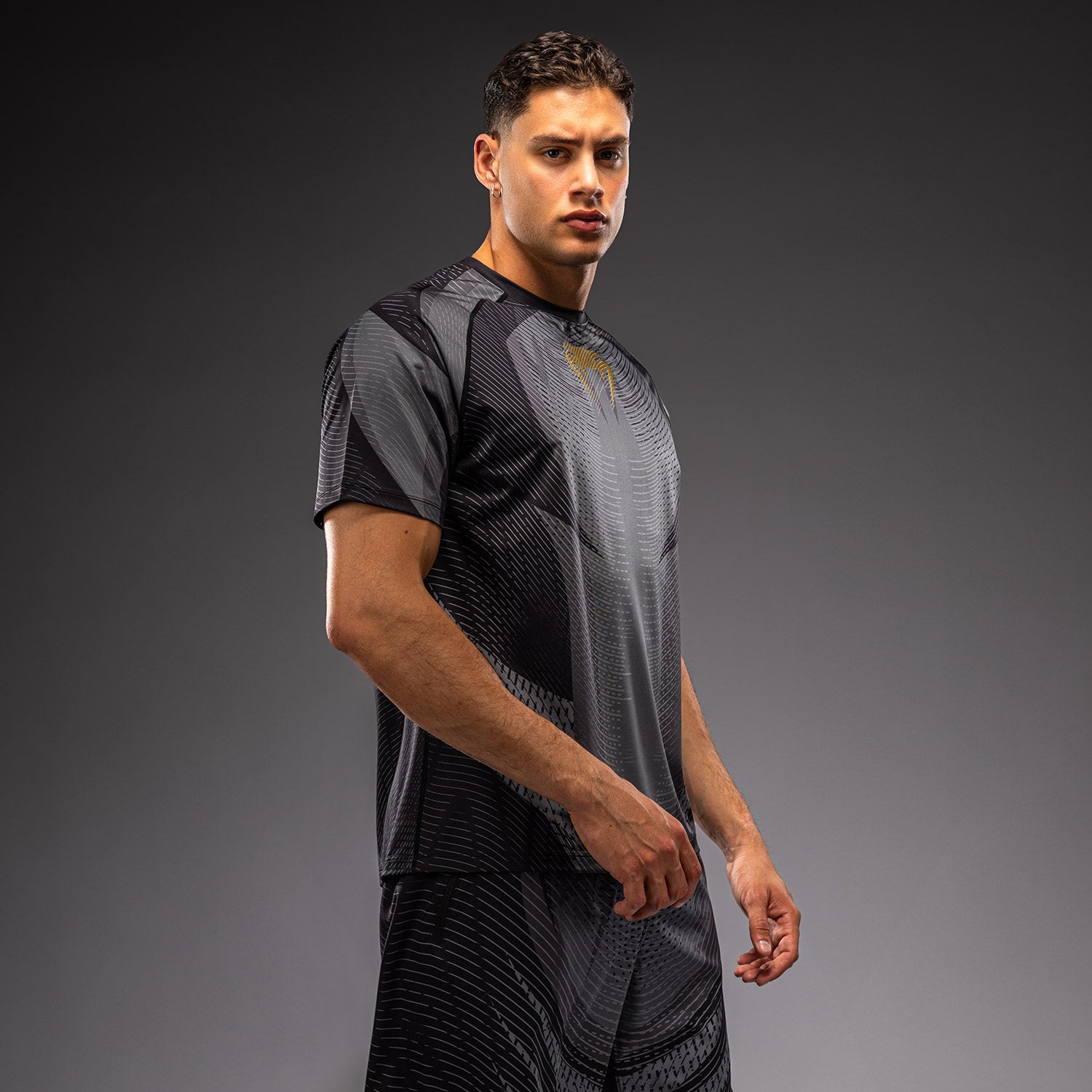 Venum Galactic 3.0 Dry Tech T-Shirt - Black/Gold  product-type_Dry Tech T-Shirts Venum