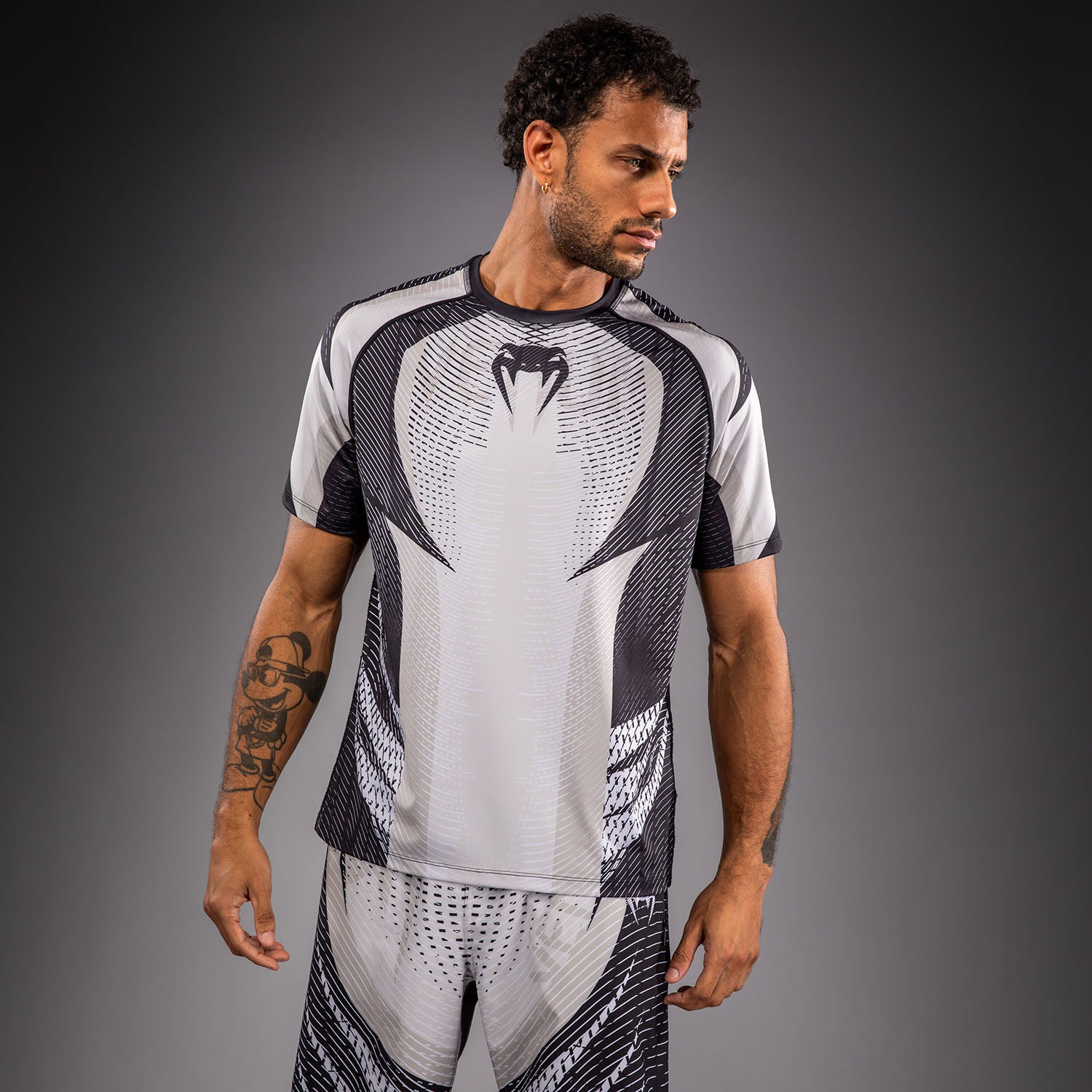 Venum Galactic 3.0 Dry Tech T-Shirt - Off-white/Black  product-type_Dry Tech T-Shirts Venum