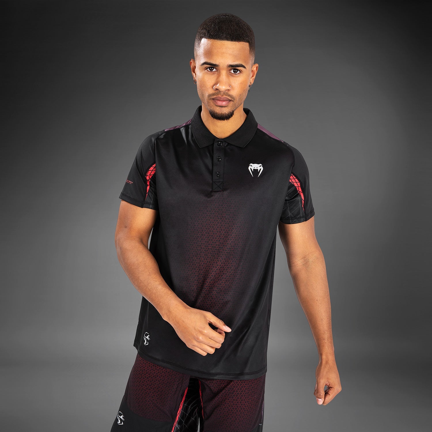 Venum x Dodge Banshee Men's Dry Tech Polo - Black - Venum
