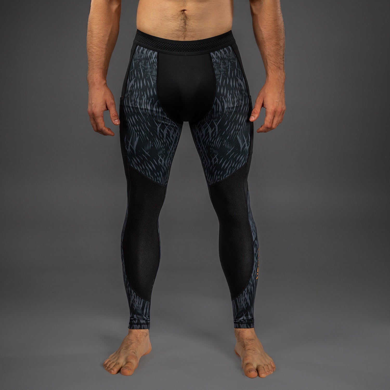 Venum x Chimaev Spats - Black/Grey - Venum