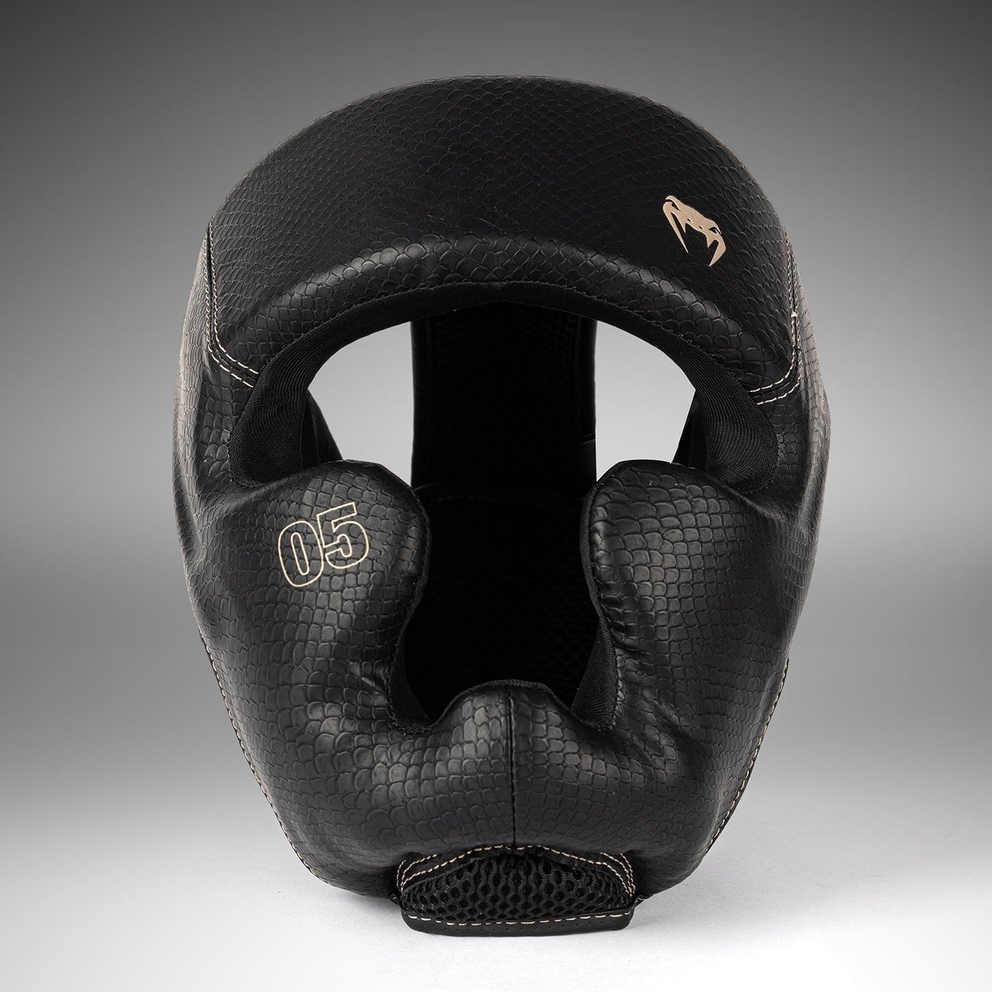 Venum Impact Evo Scales Headgear - Black