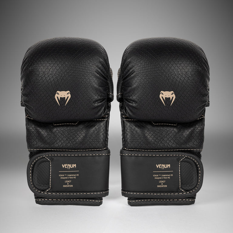 Venum Impact Evo Scales MMA Sparring Gloves - Black - Venum