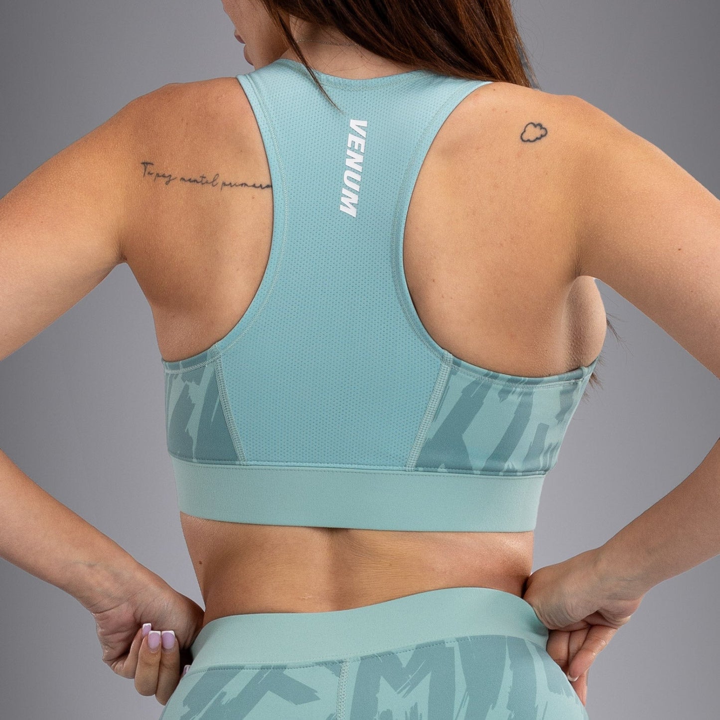 Venum Graffiti Women’s Sports Bra - Aqua