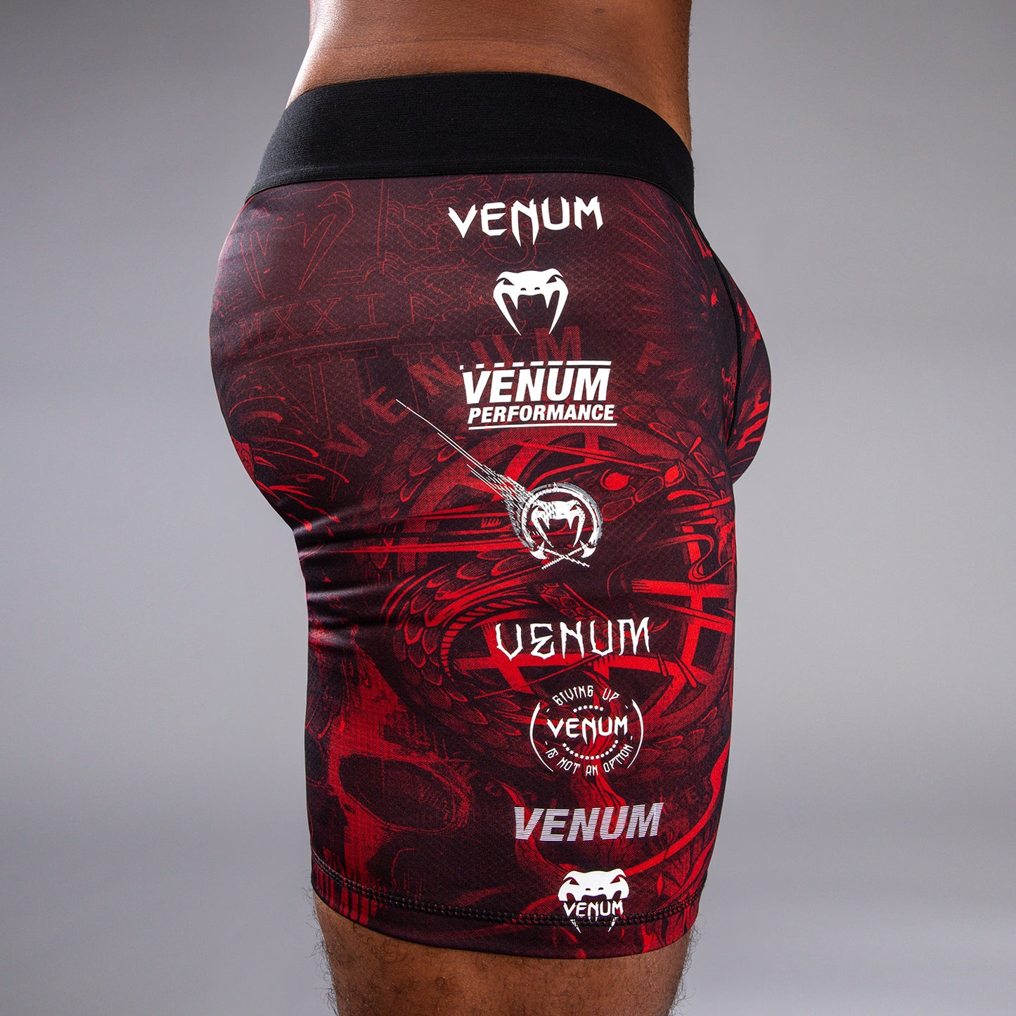 Venum 20th Anniversary Vale Tudo Shorts - Black/Red