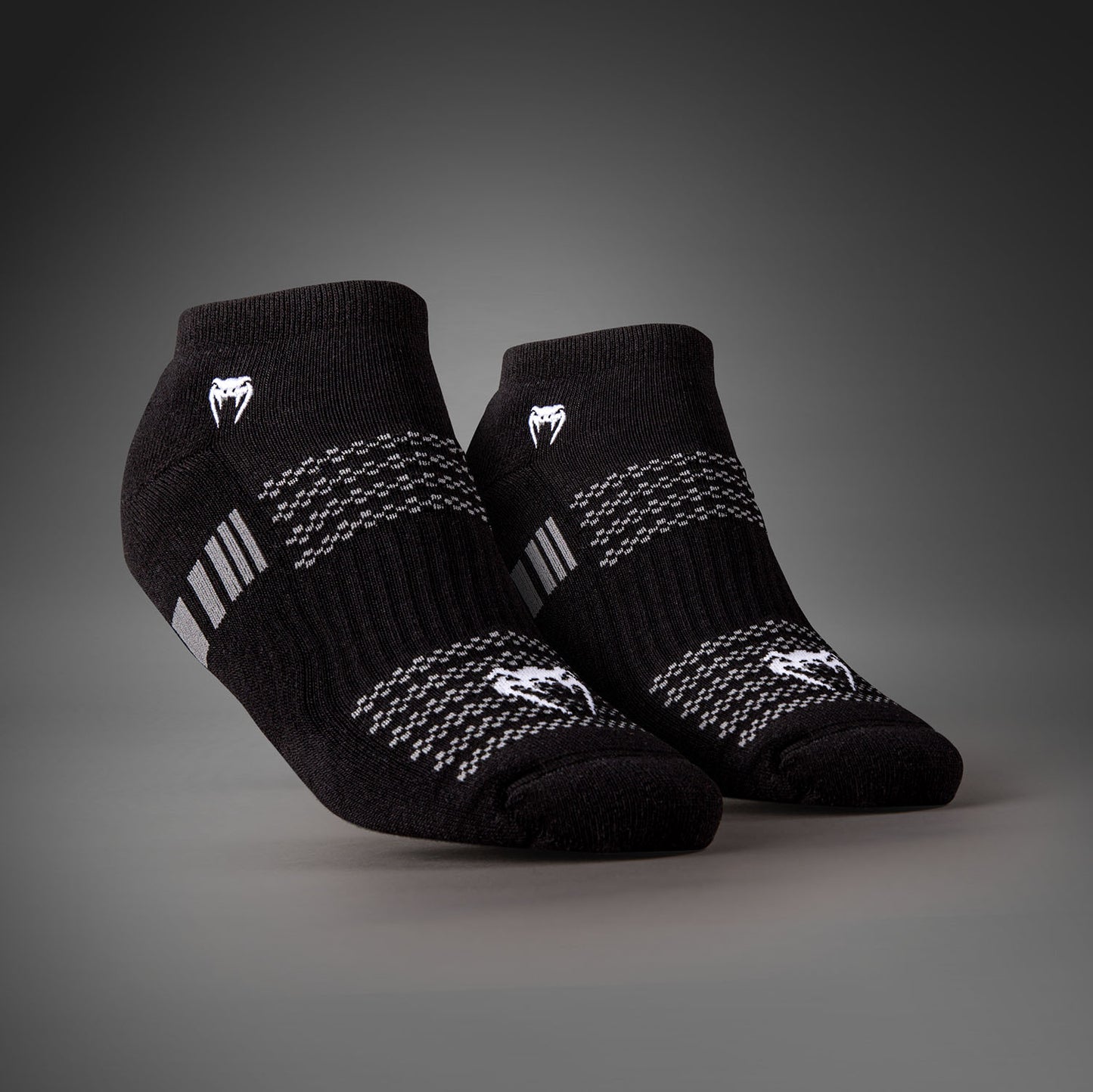 Venum Vector No-Show Socks - Black/Grey  product-type_Socks Venum