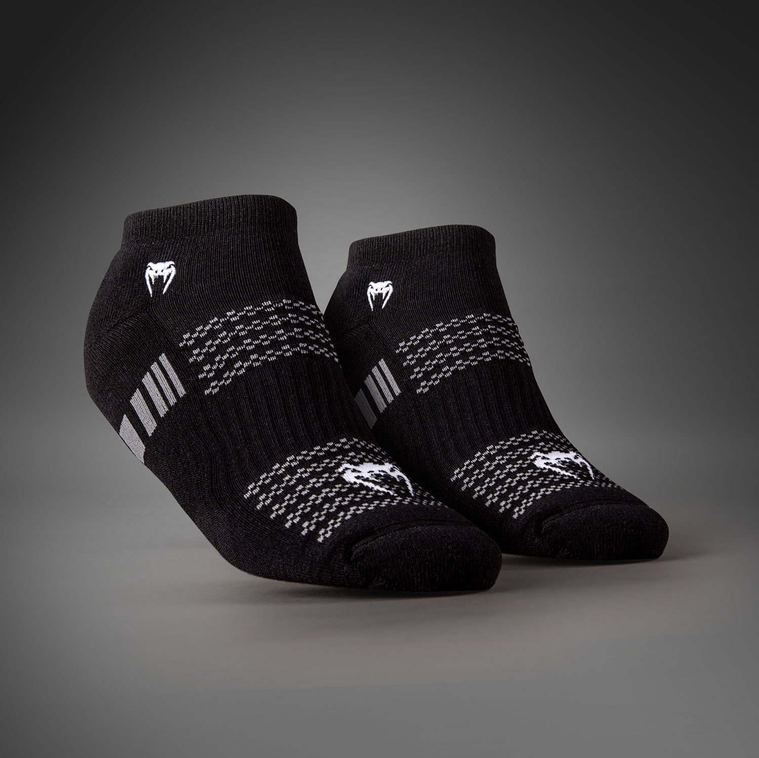 Venum Vector No-Show Socks - Black/Grey  product-type_Socks Venum