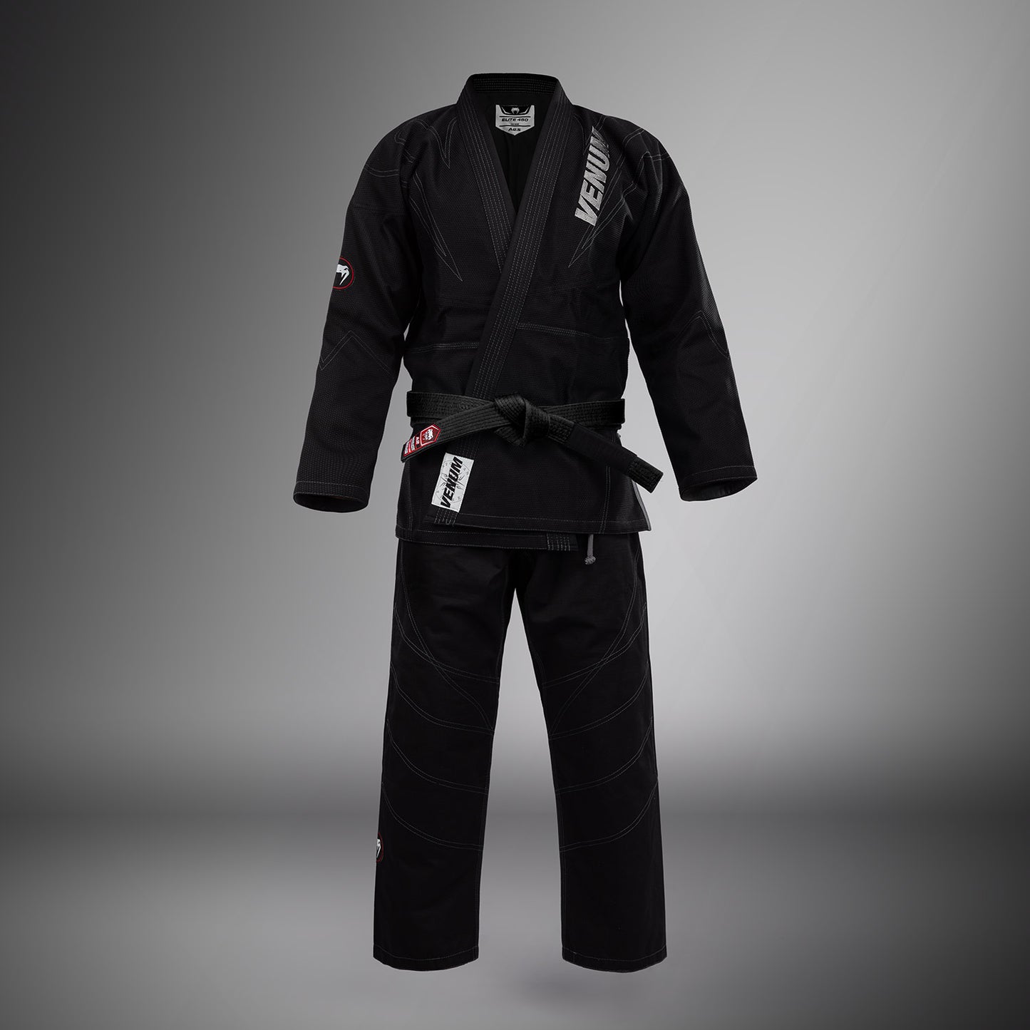 Venum Elite 5.0 Brazilian Jiu Jitsu Gi (450 gsm) - Black