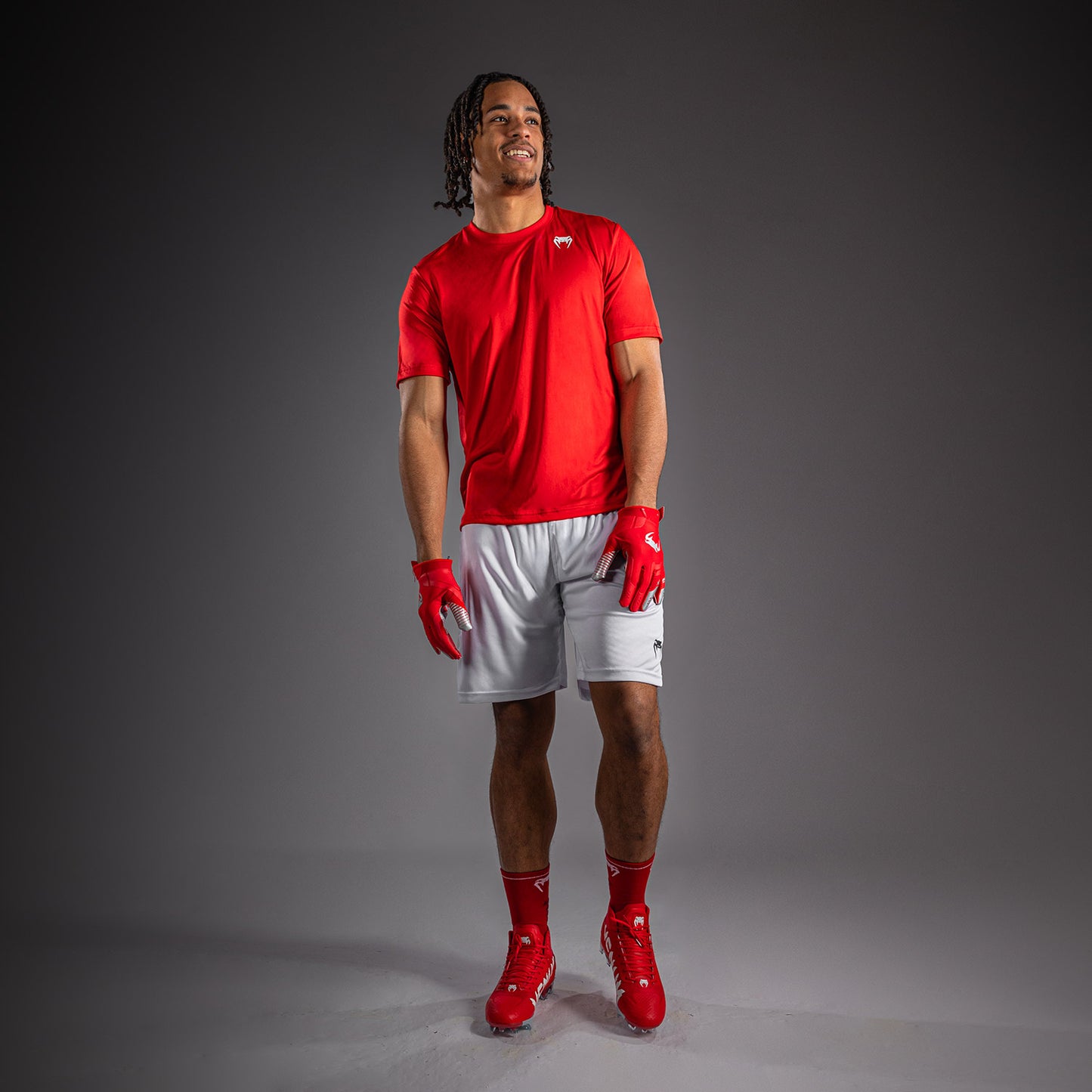 Venum Lineup Performance Short Sleeve T-Shirt - Red/White