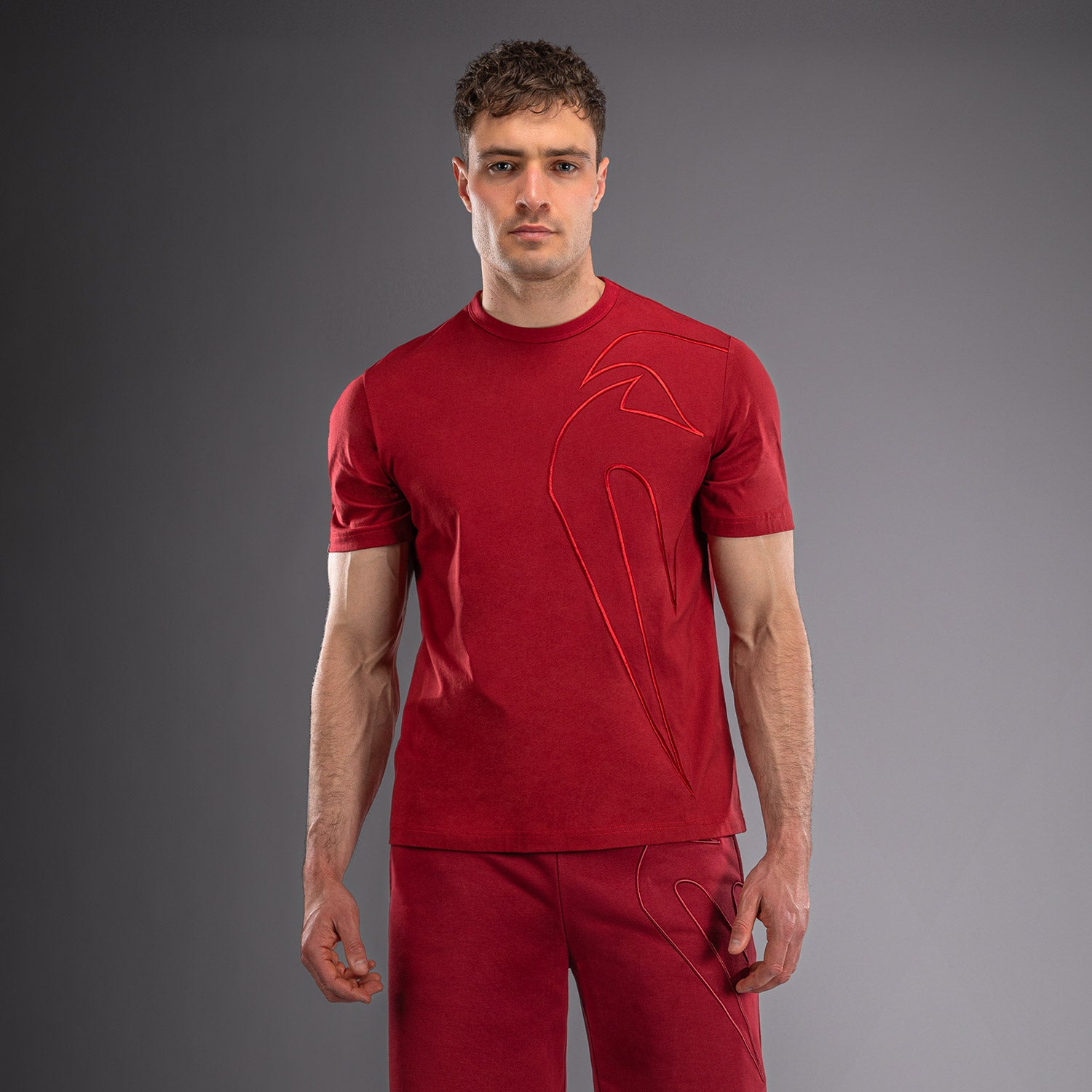 Venum Giant 3D Cotton T-Shirt - Red  product-type_T-Shirts Venum