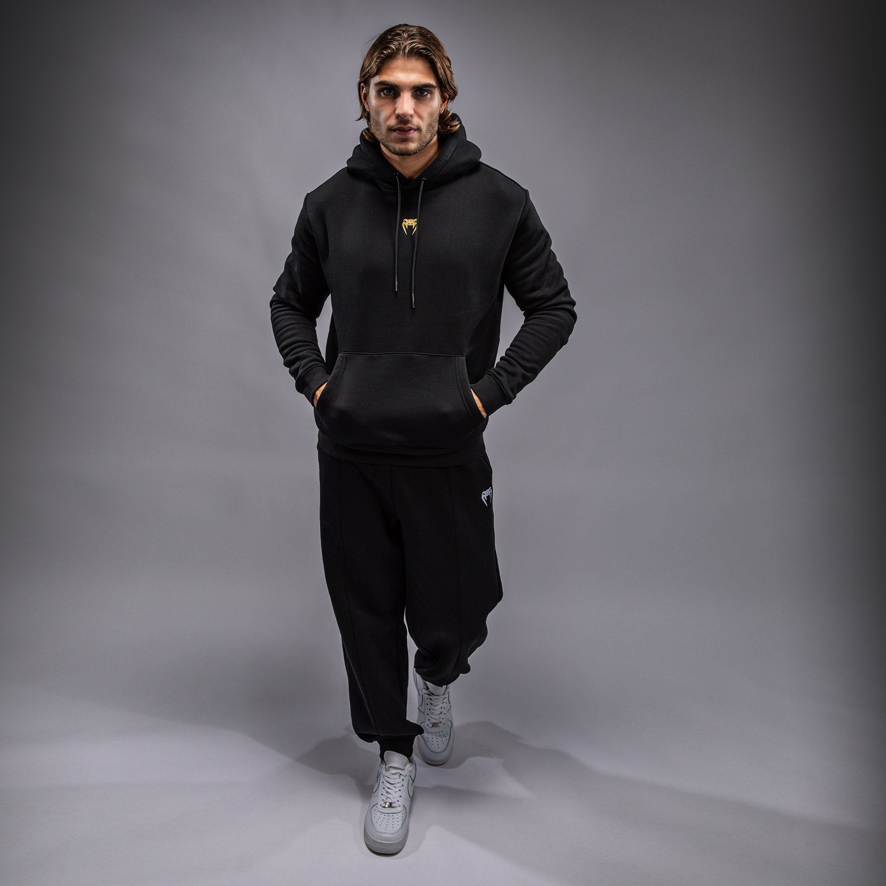 Venum x TEKKEN 8 - Marshall Law Hoodie - Black/Red/Gold - Venum