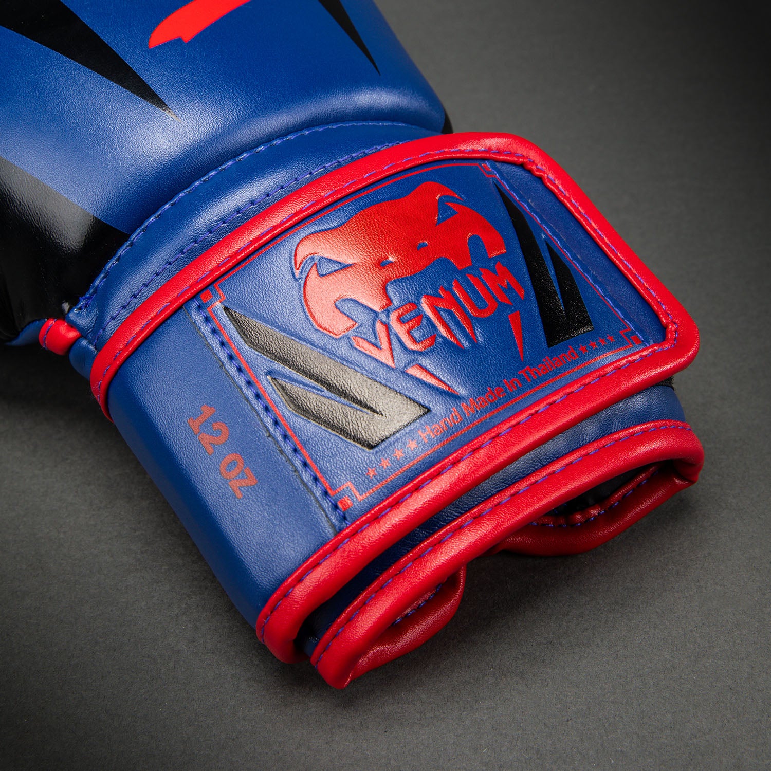 Venum Elite Boxing Gloves - Dark Blue/Red - Venum